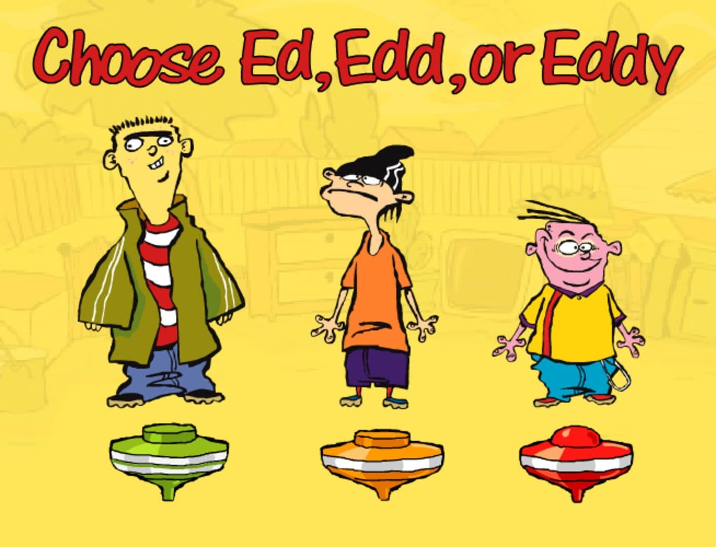 Ed, Edd n Eddy: Spin Stadium screenshot 1