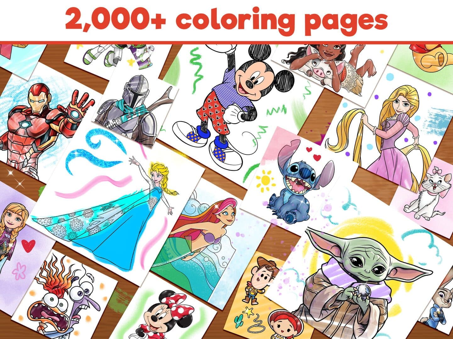 Disney Coloring World screenshot 2