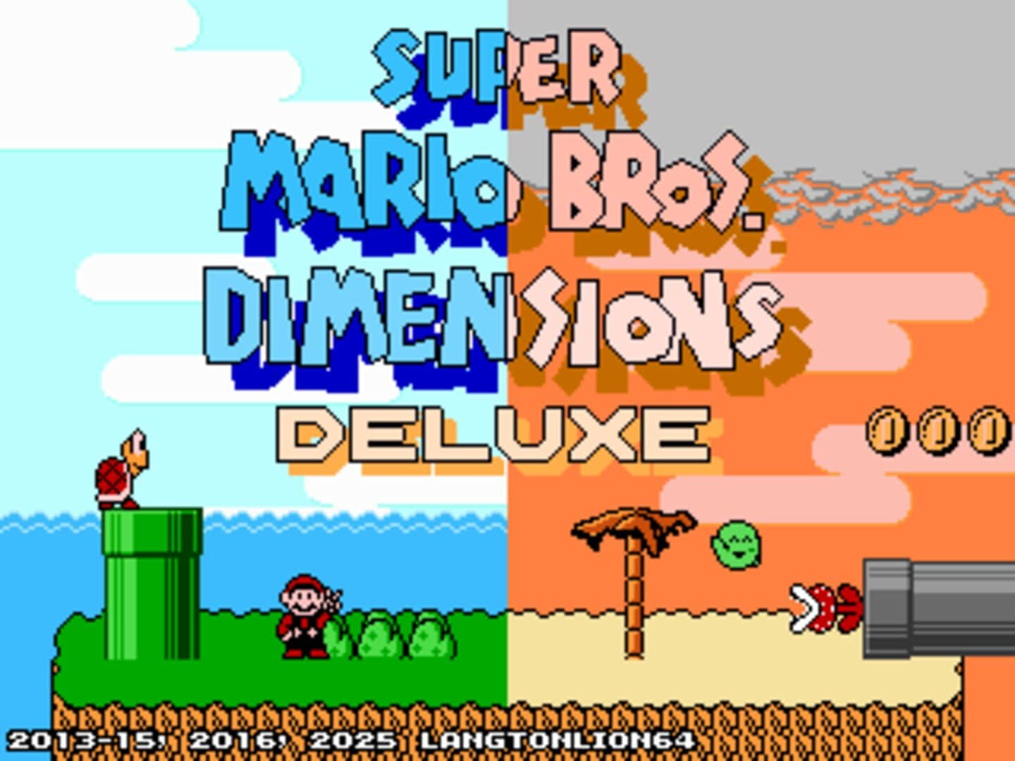 Super Mario Bros. Dimensions Deluxe screenshot 1