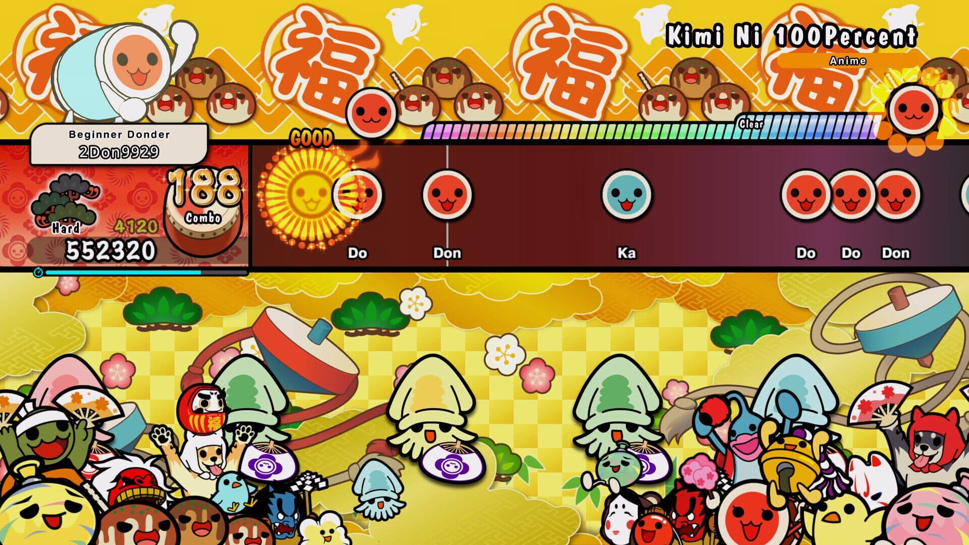 Taiko no Tatsujin: Rhythm Festival - Crayon Shin-chan Theme Songs Pack screenshot 1