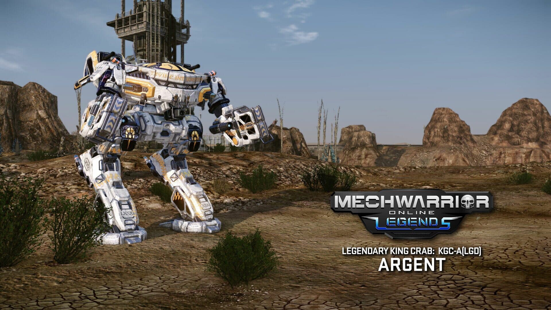 MechWarrior Online: Argent Legendary Mech Pack screenshot 1