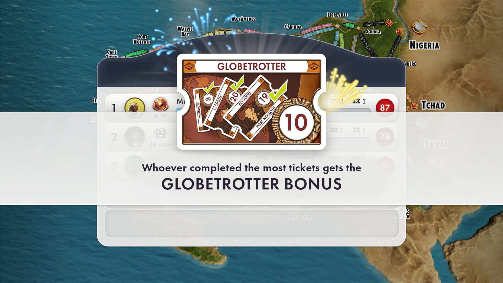 Ticket to Ride: Heart of Africa Expansion screenshot 3