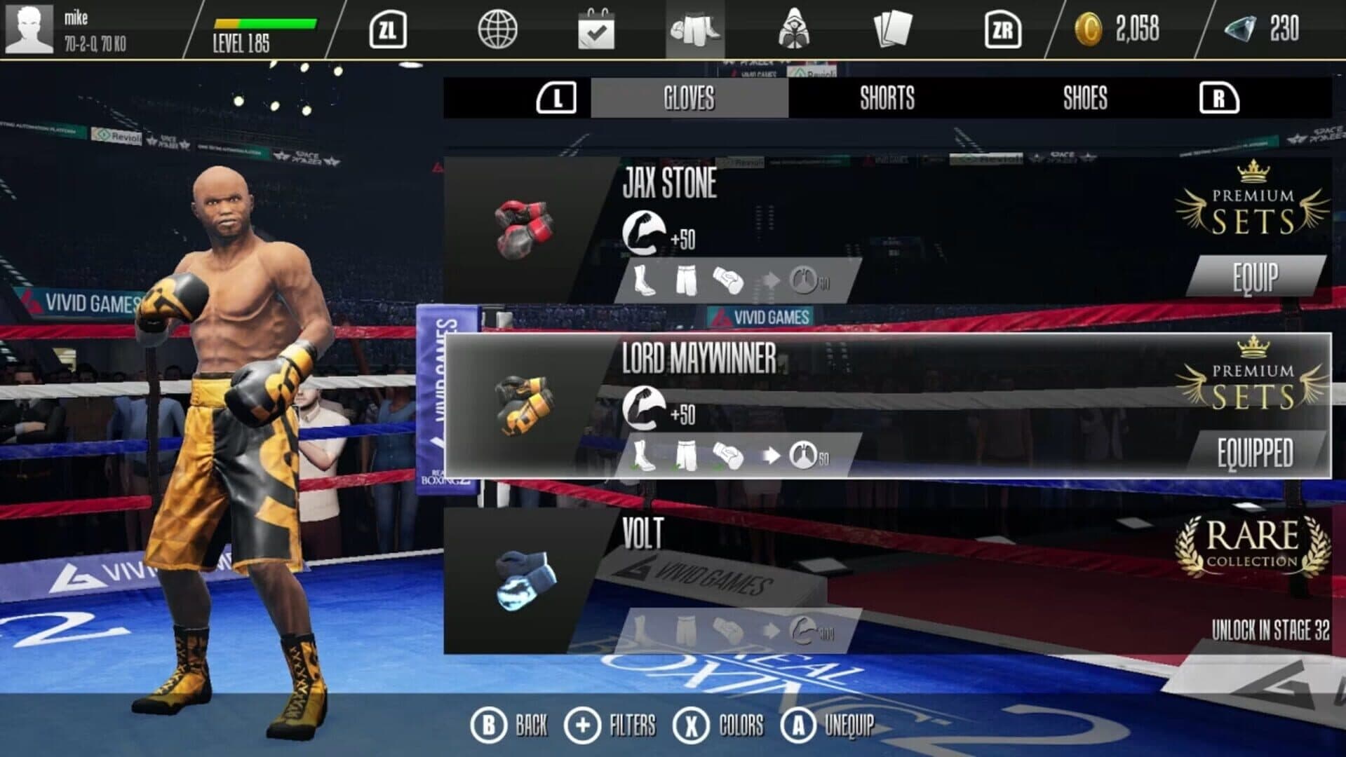 Real Boxing 2: Remastered - Lord Maywinner DLC screenshot 4