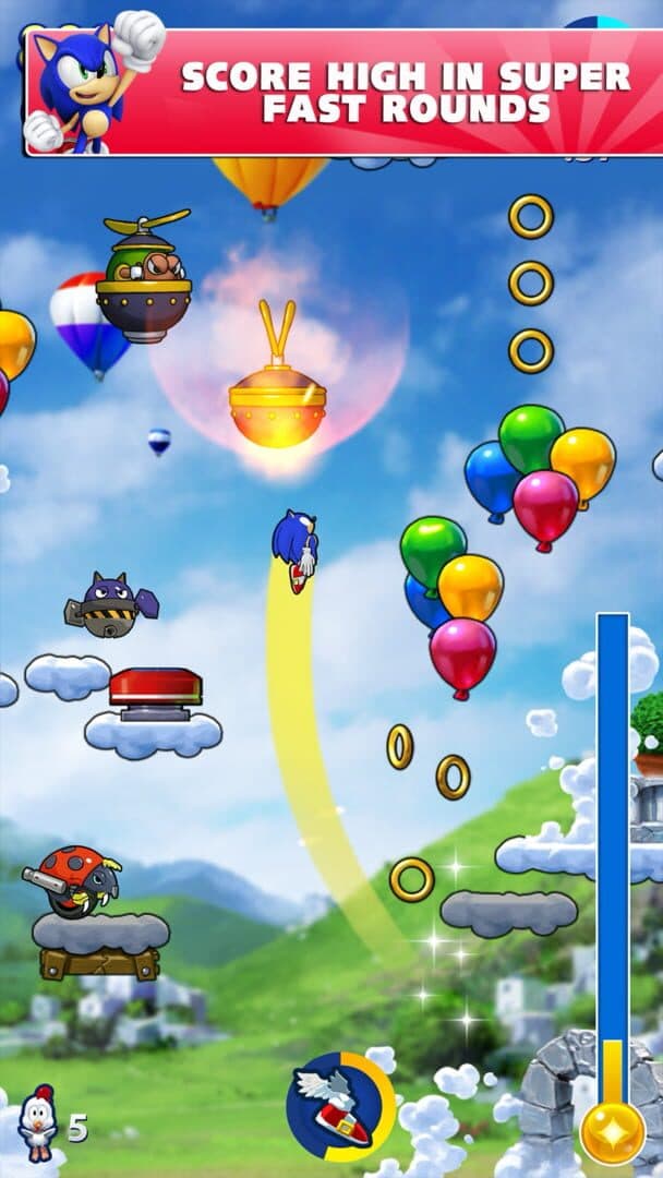 Sonic Jump Fever screenshot 1
