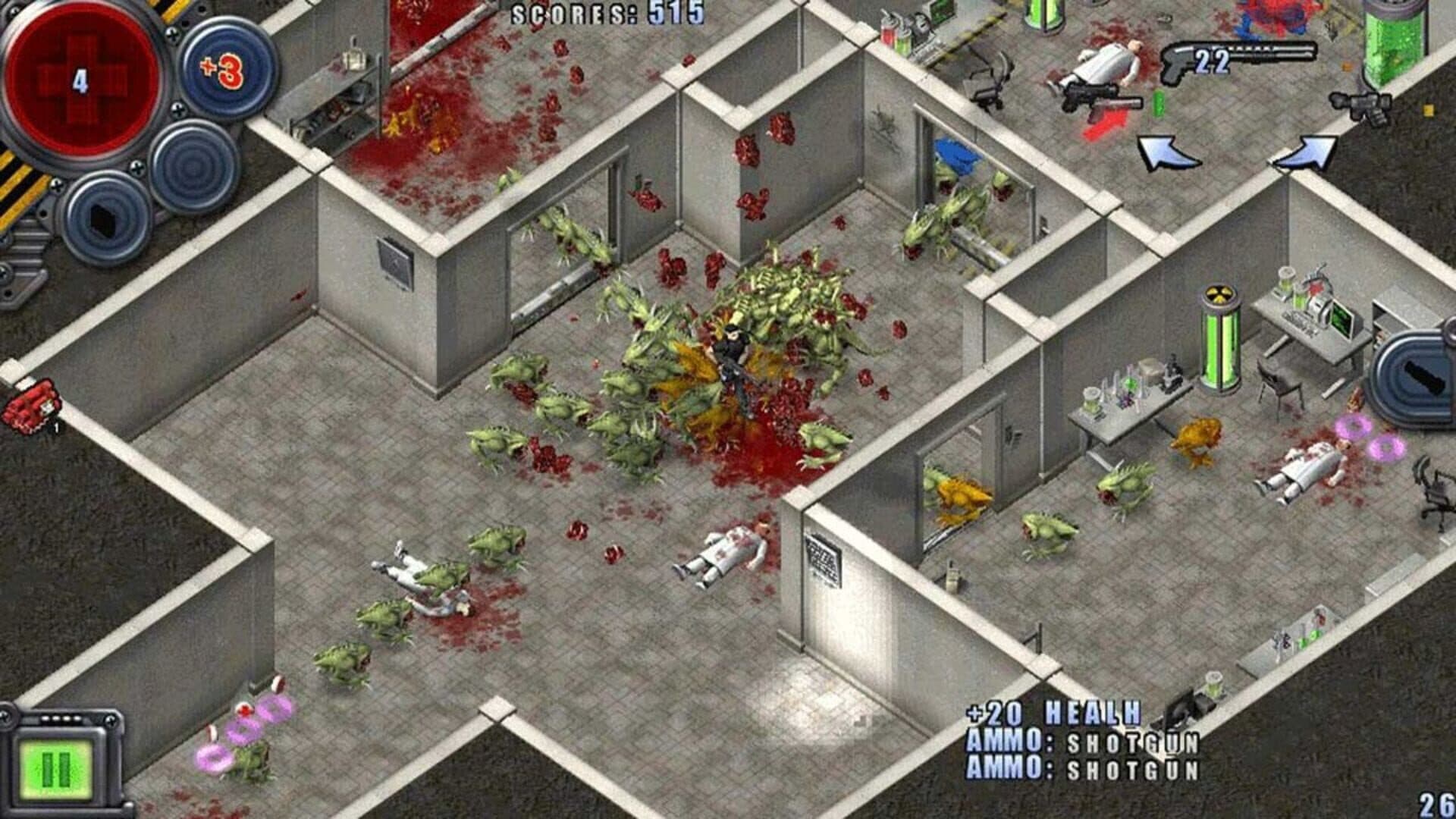 Doodle Devil & Alien Shooter screenshot 1