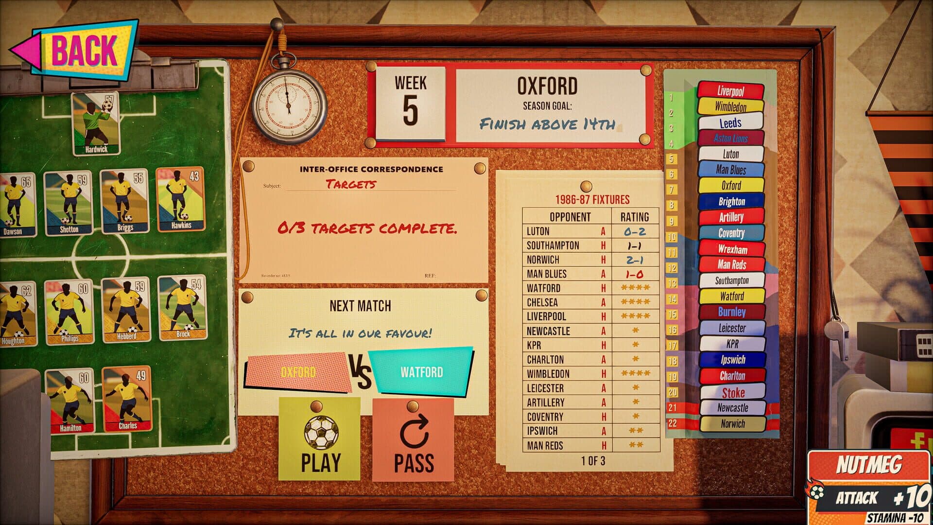 Nutmeg! screenshot 1
