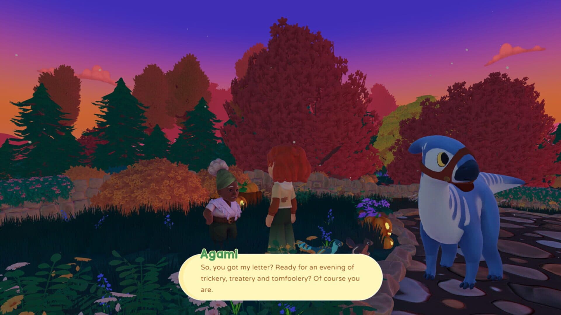 Paleo Pines: Trick or Treat DLC screenshot 1