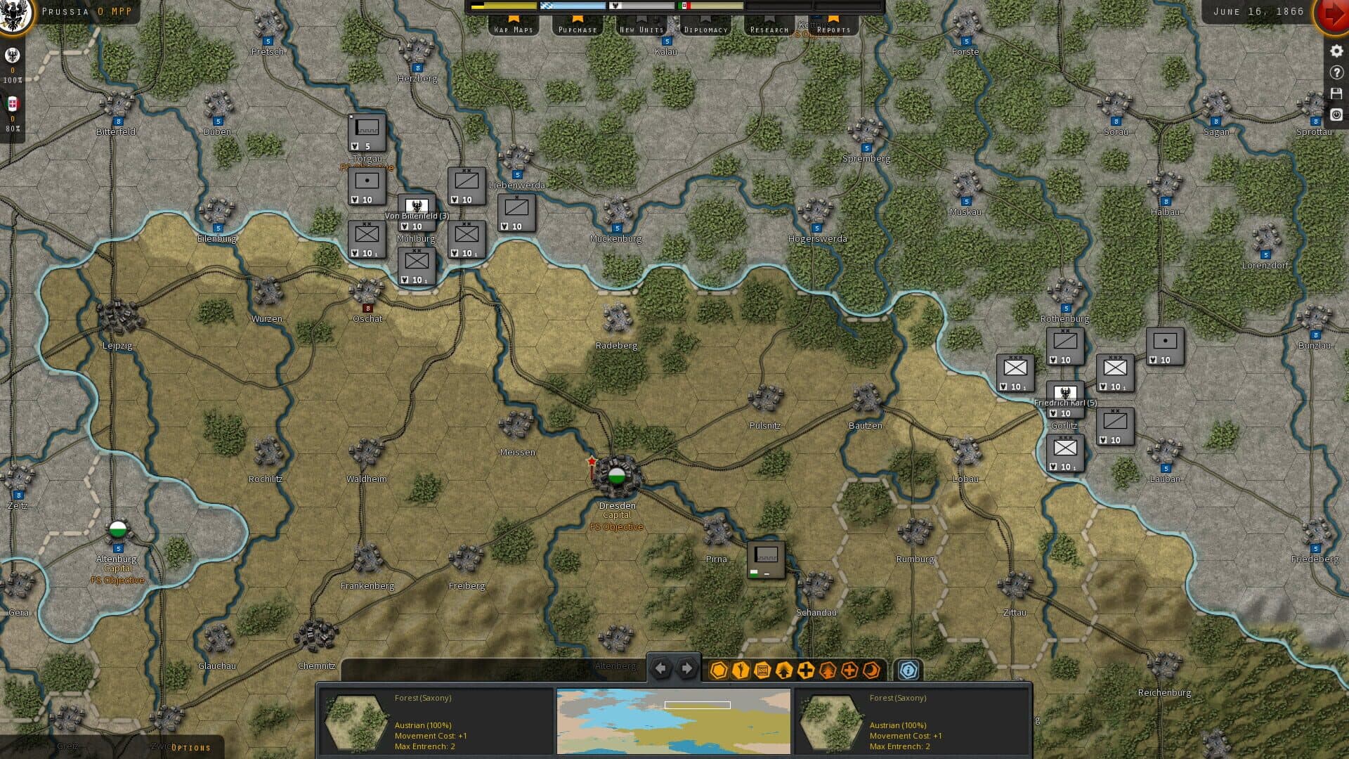 Strategic Command: American Civil War - Concert of Europe screenshot 10