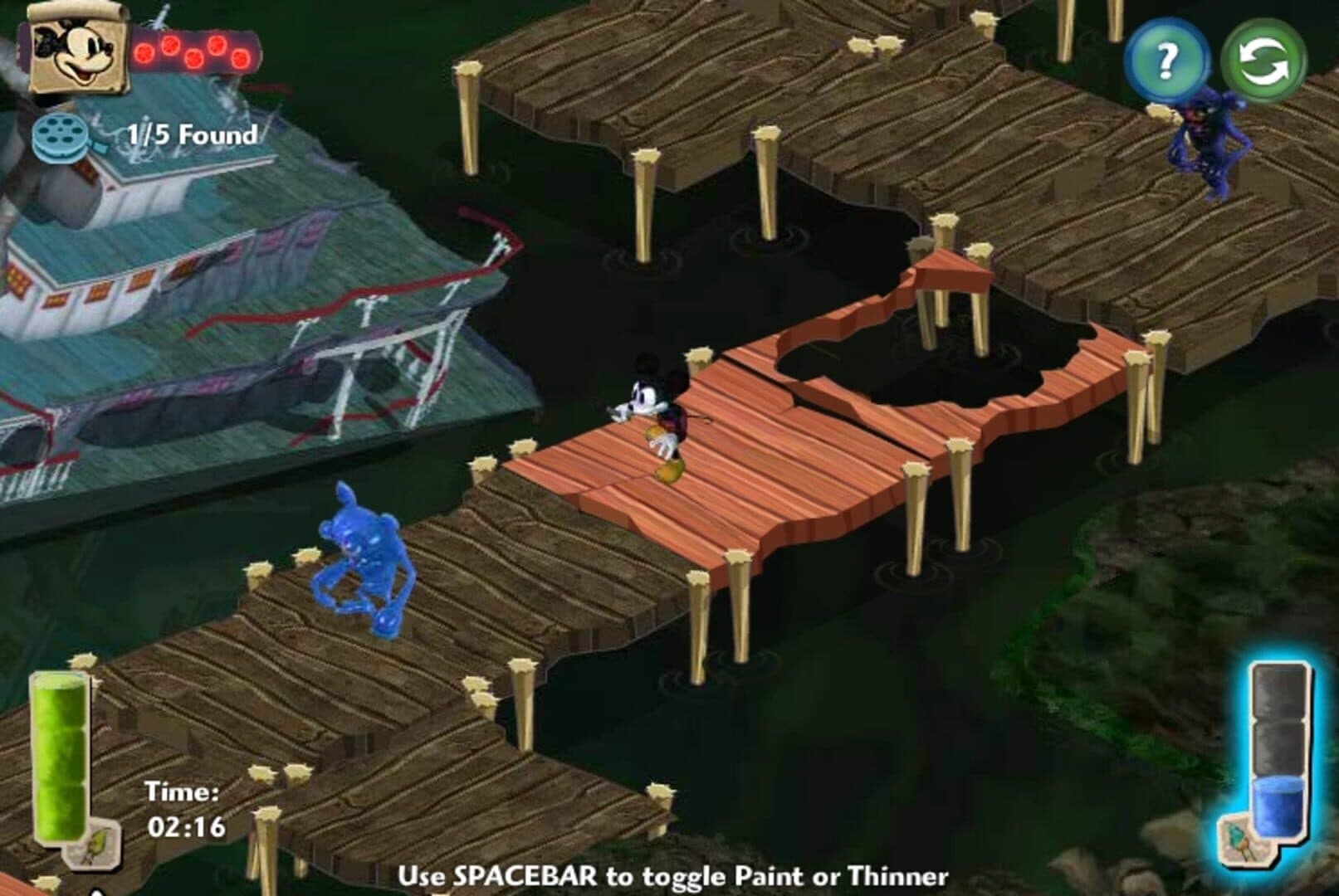 Epic Mickey: Path Painter screenshot 2