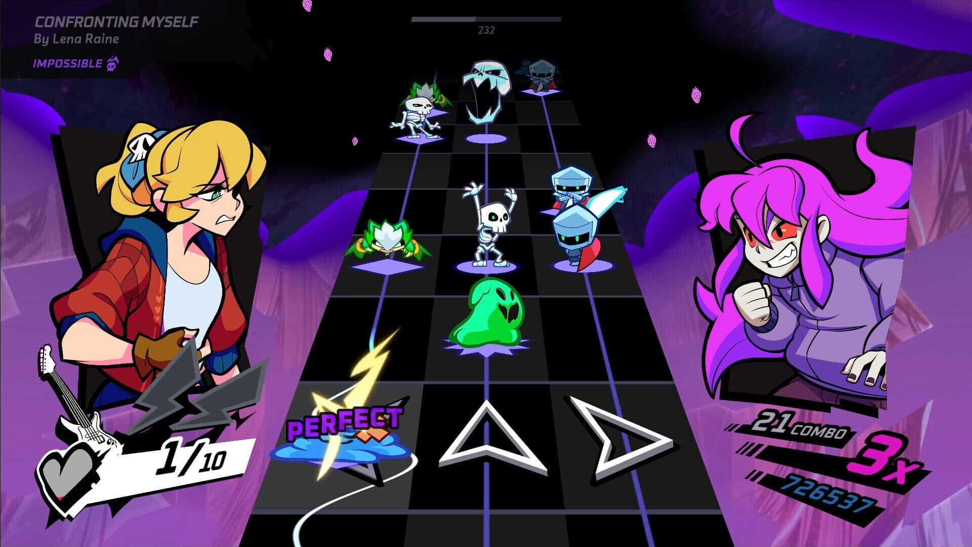 Rift of the NecroDancer: Celeste - "Confronting Myself" screenshot 1