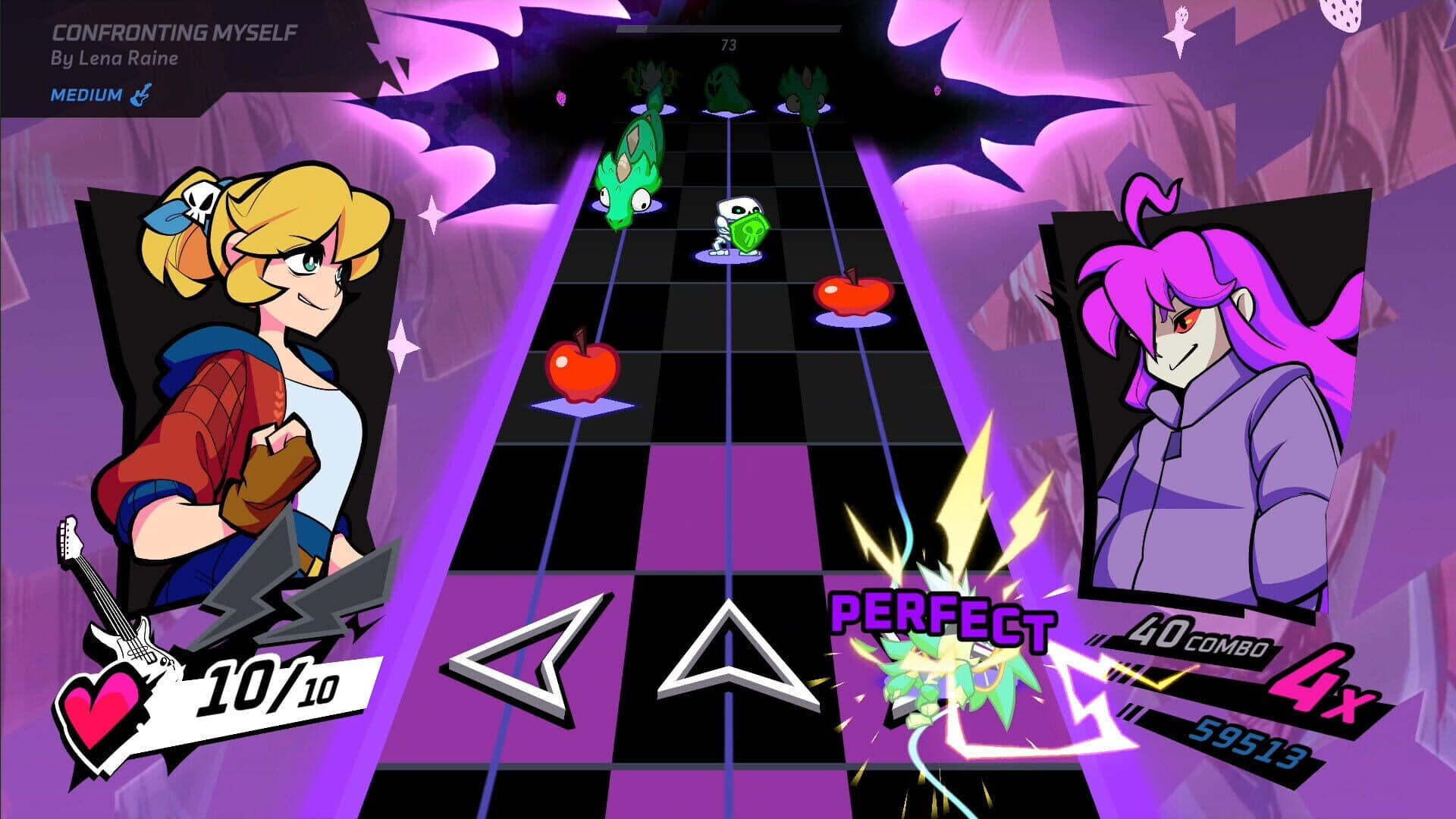 Rift of the NecroDancer: Celeste - "Confronting Myself" screenshot 3