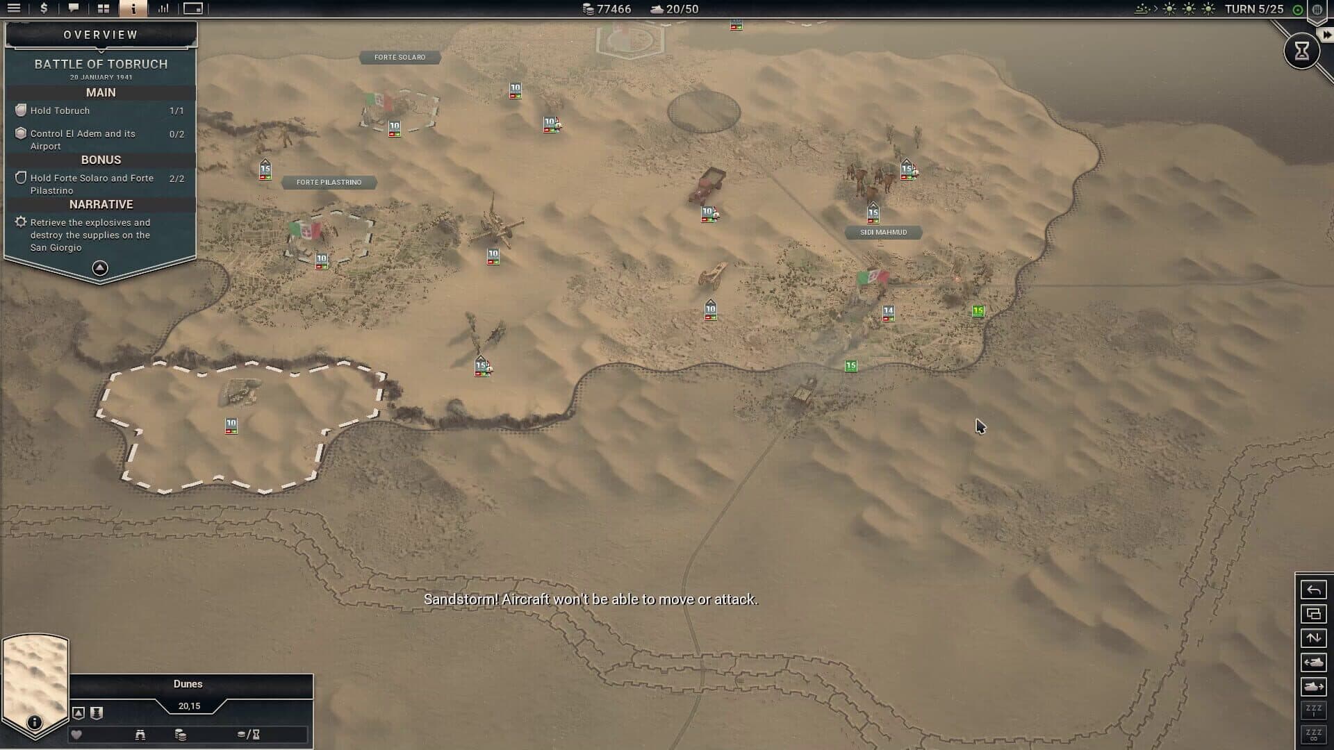 Panzer Corps 2: Frontlines - Cyrenaica screenshot 6