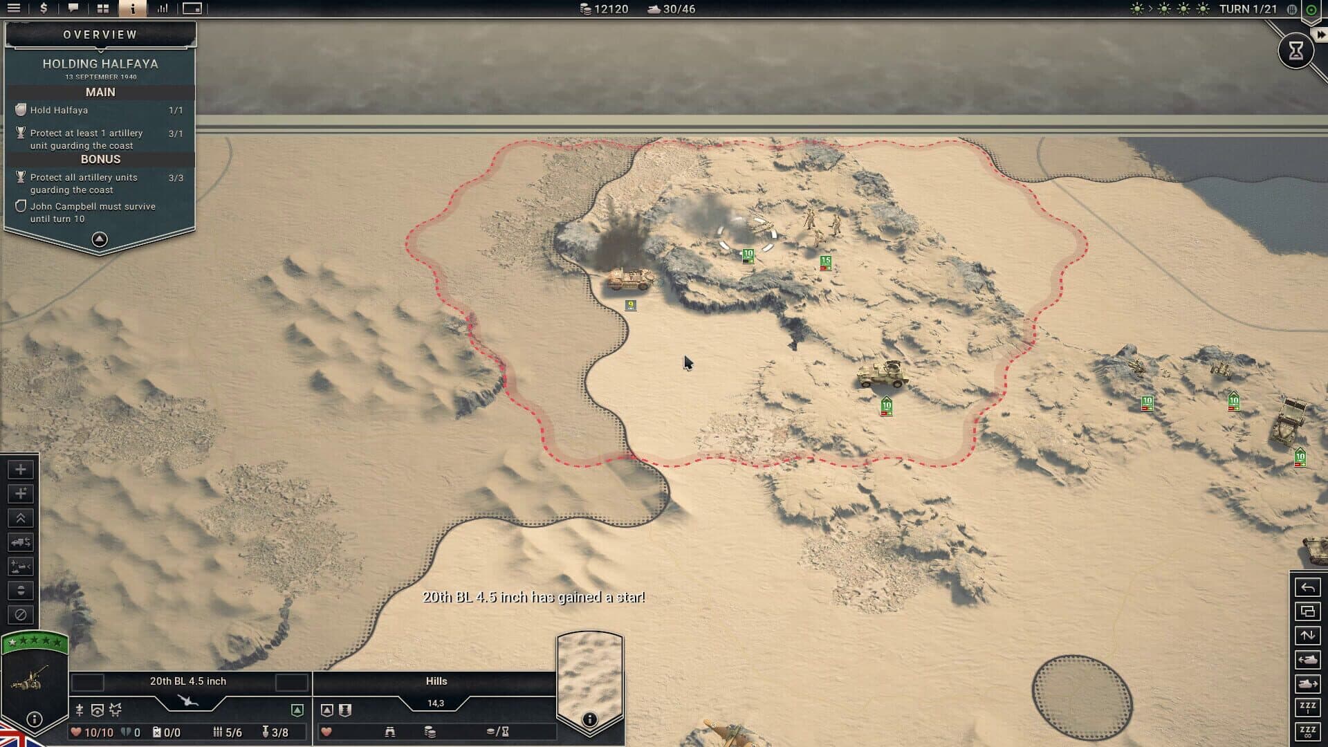 Panzer Corps 2: Frontlines - Cyrenaica screenshot 1