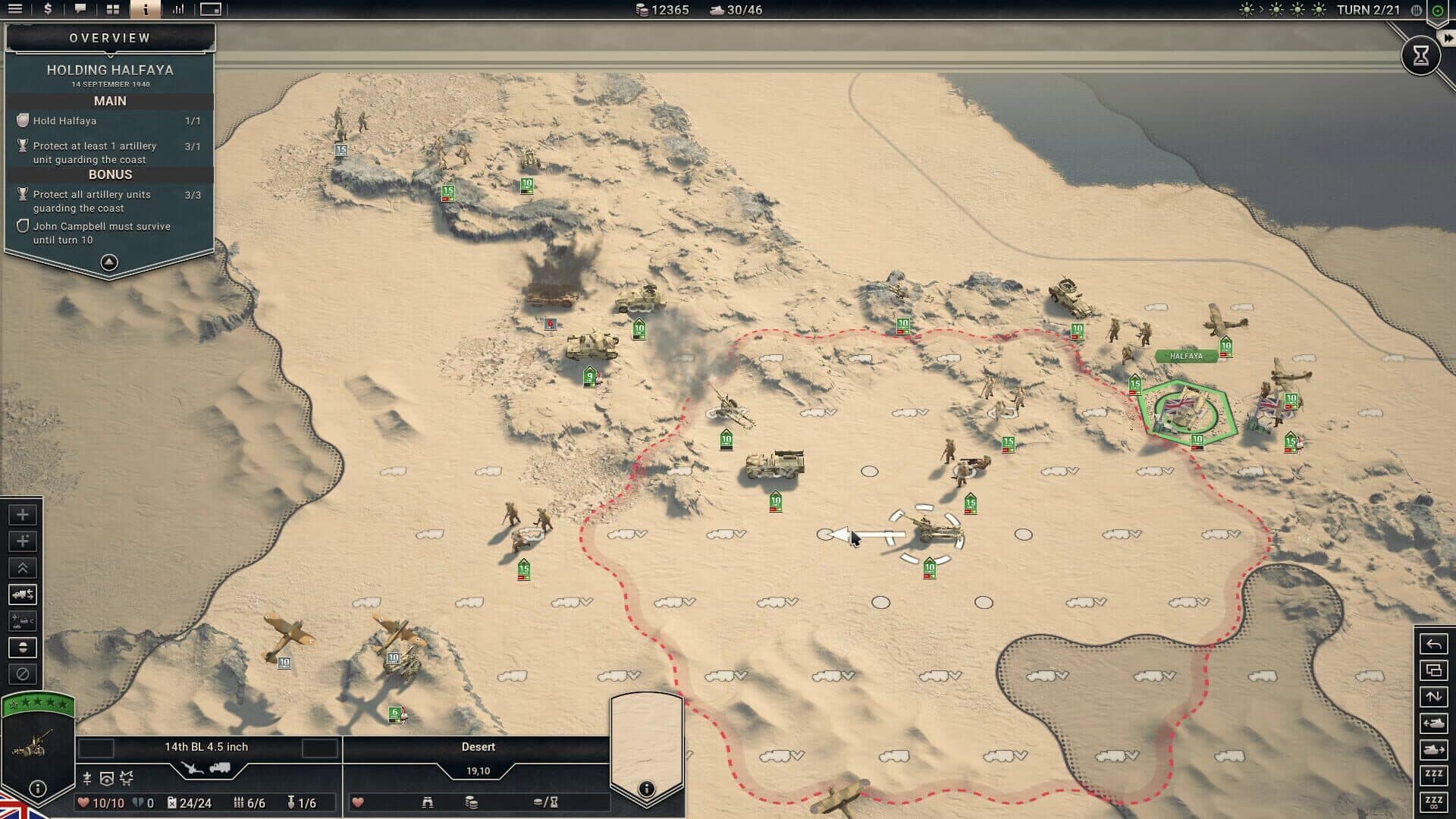 Panzer Corps 2: Frontlines - Cyrenaica screenshot 10