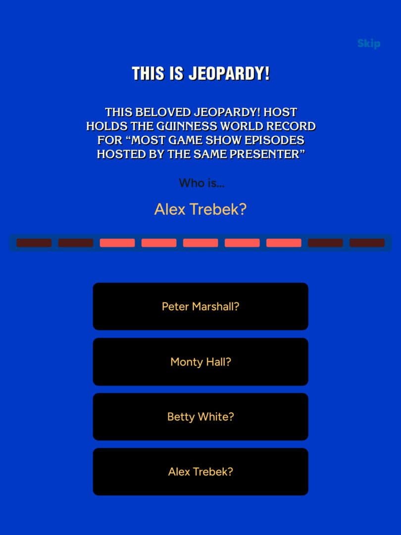 Jeopardy! Daily screenshot 2