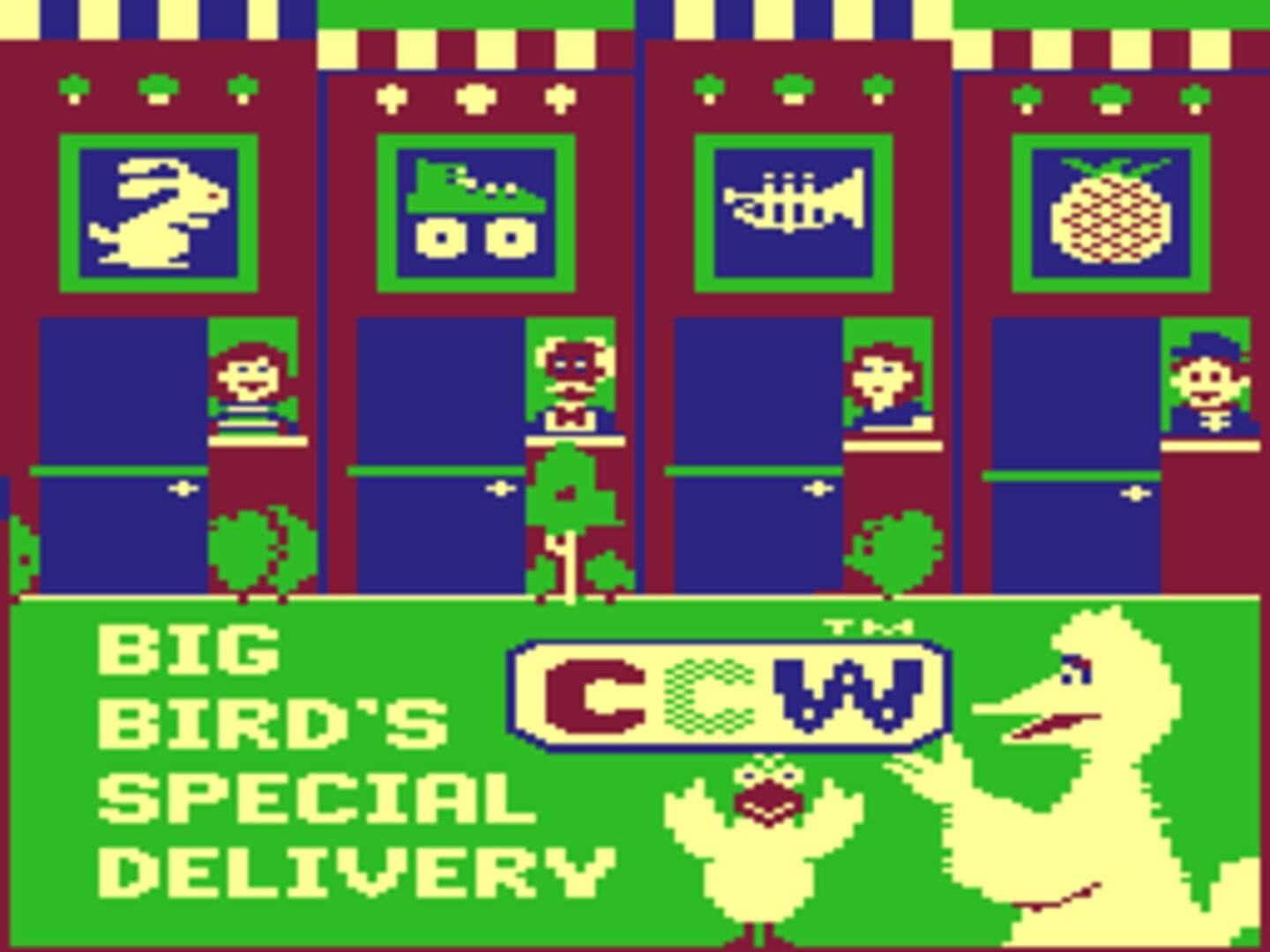 Big Bird's Special Delivery screenshot 1
