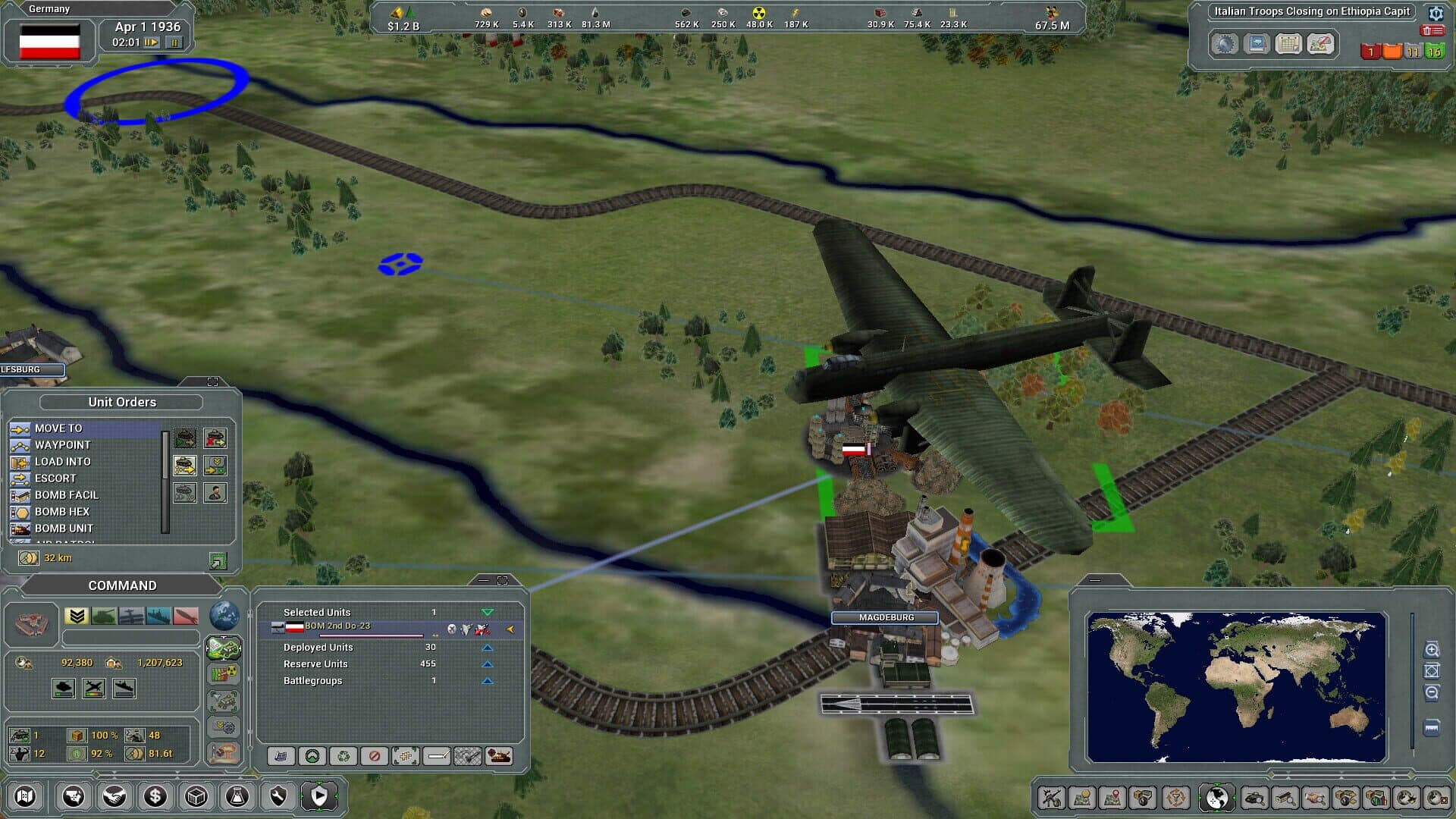 Supreme Ruler 2030: Supreme Ruler 1936 Remastered DLC screenshot 8