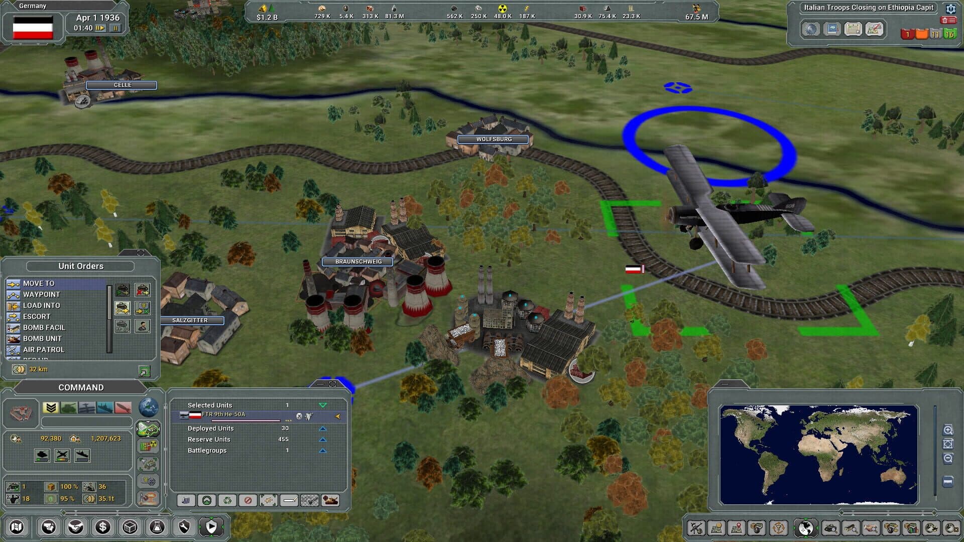 Supreme Ruler 2030: Supreme Ruler 1936 Remastered DLC screenshot 12