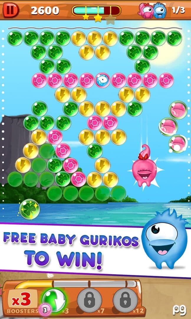 Bubble Guriko screenshot 1