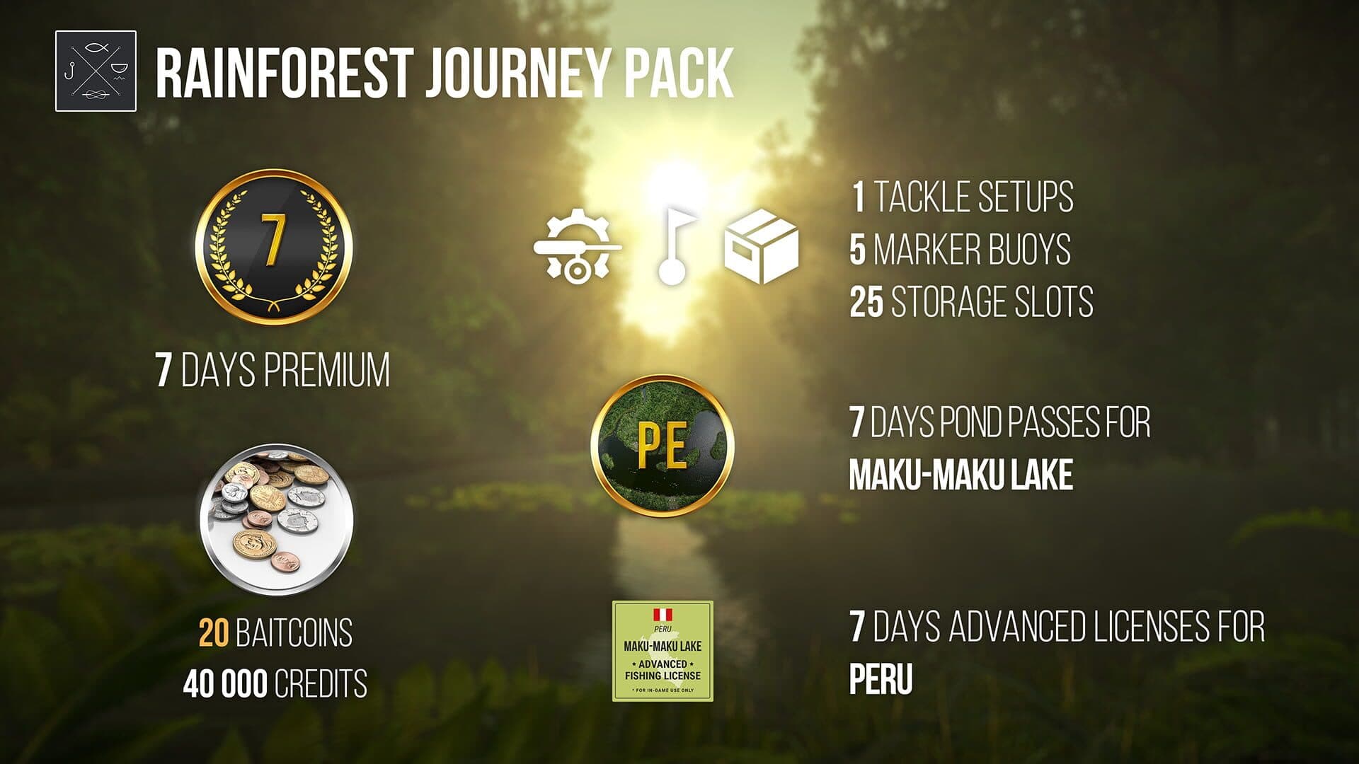 Fishing Planet: Rainforest Journey Pack screenshot 2