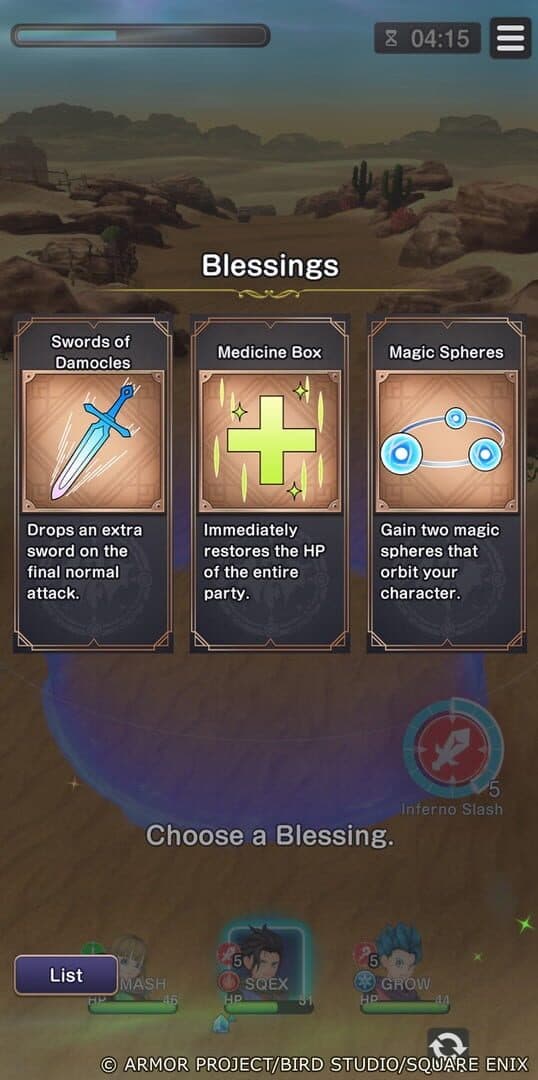 Dragon Quest Smash/Grow screenshot 1