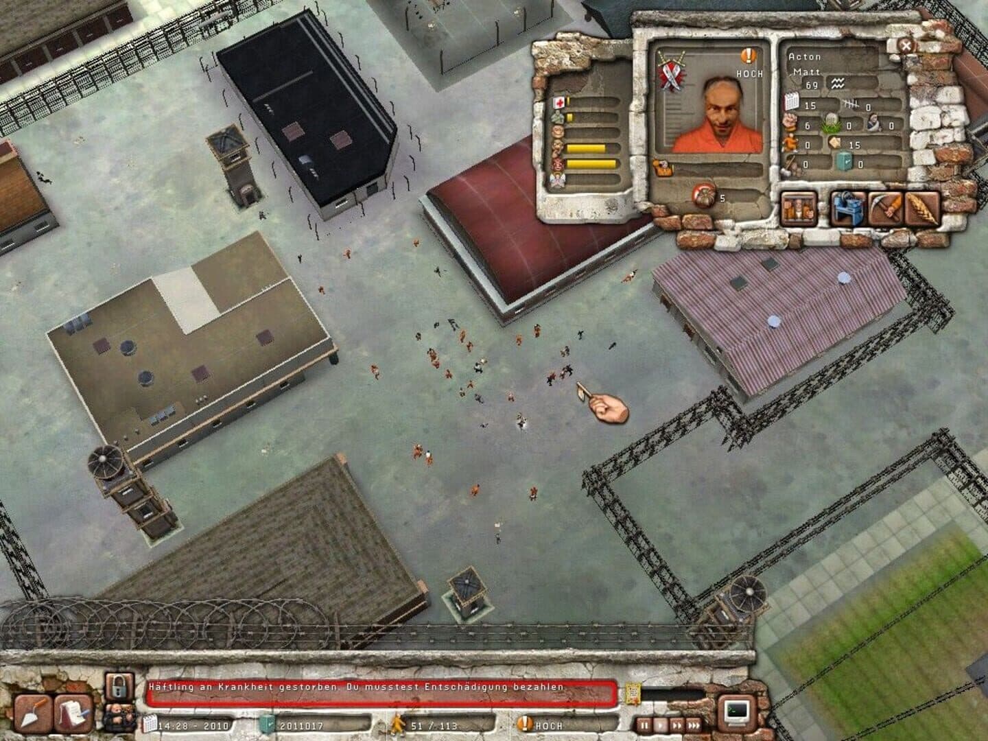 Prison Tycoon 2: Maximum Security screenshot 1