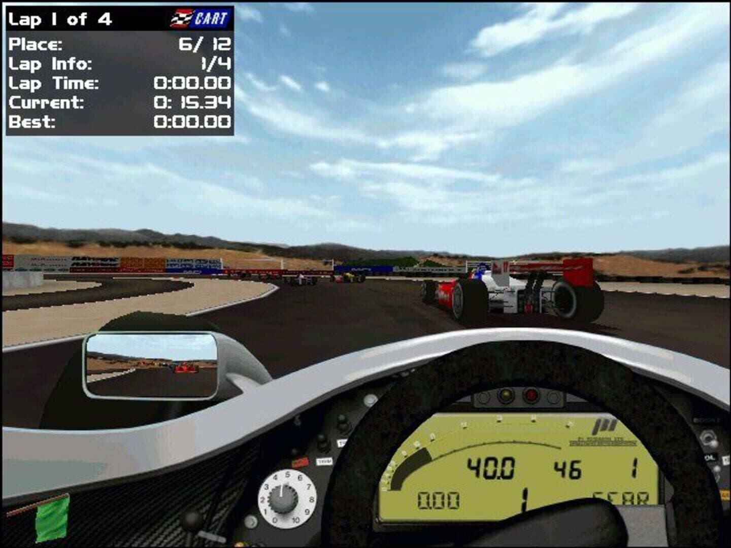 Cart Precision Racing screenshot 1