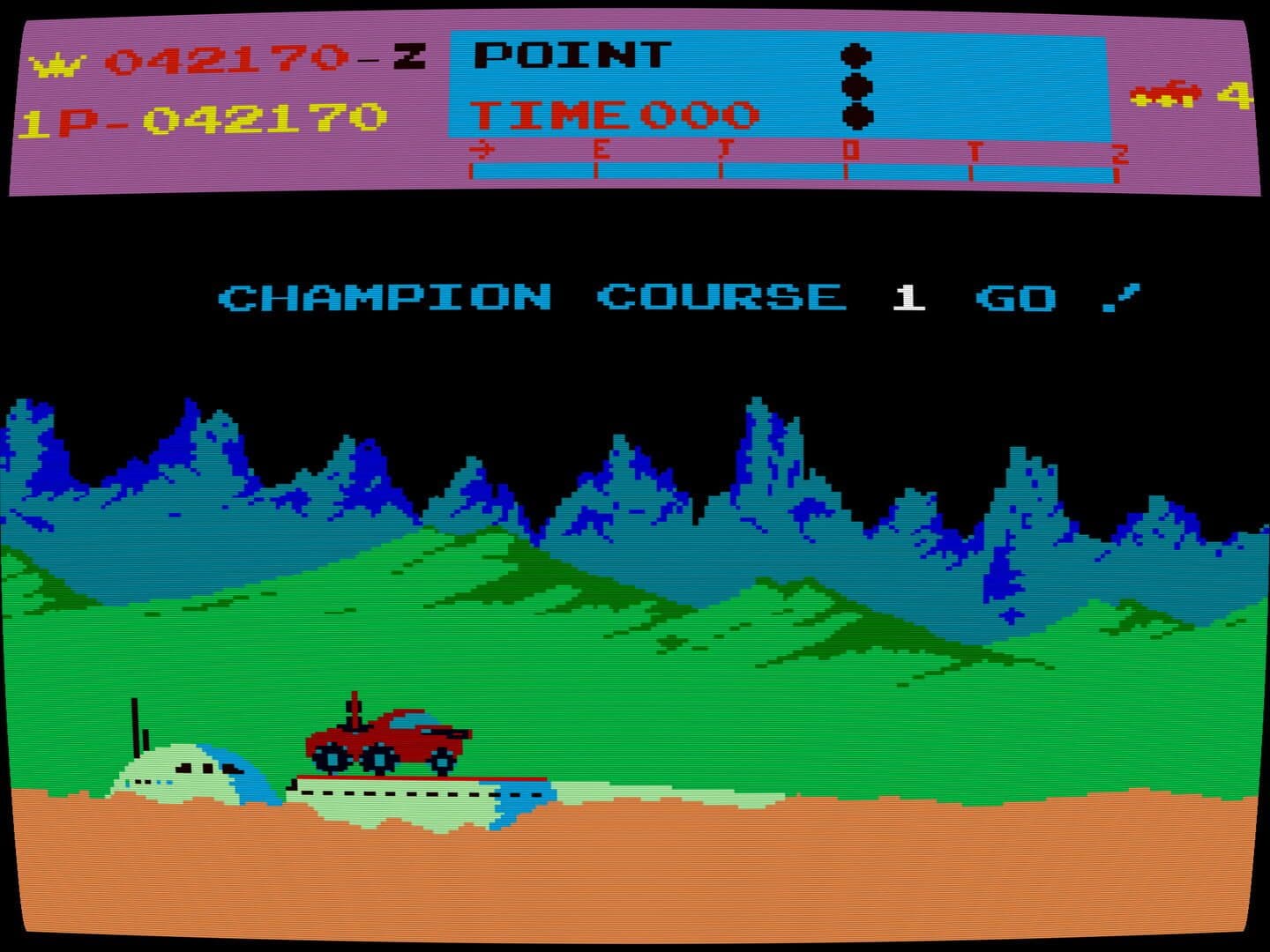 Moon Patrol screenshot 7
