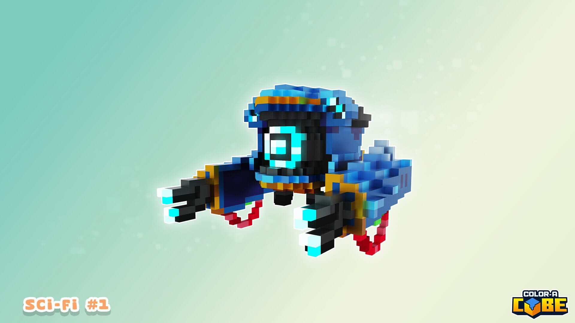 Color-A-Cube: Scifi Pack #1 screenshot 8