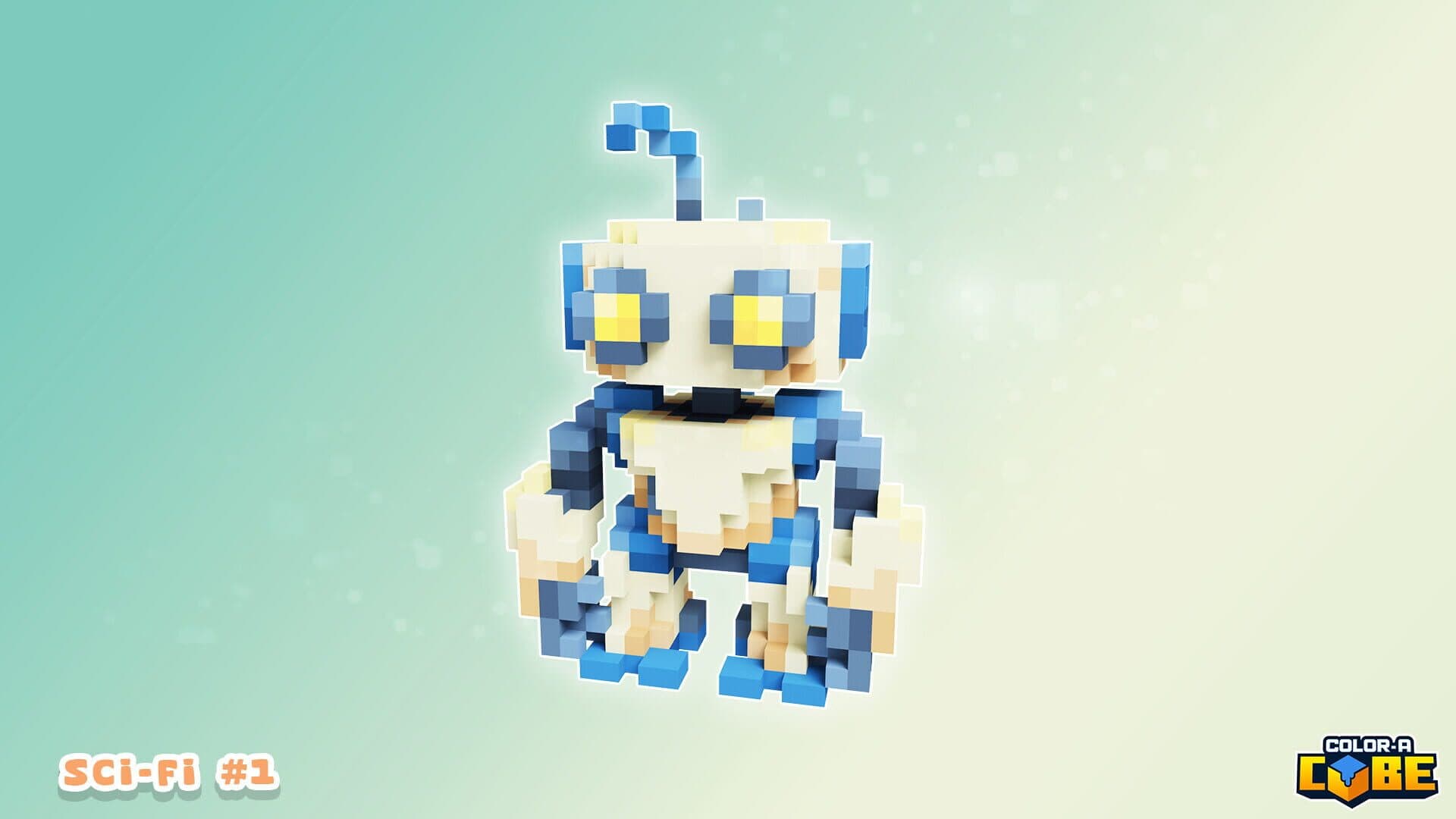 Color-A-Cube: Scifi Pack #1 screenshot 9