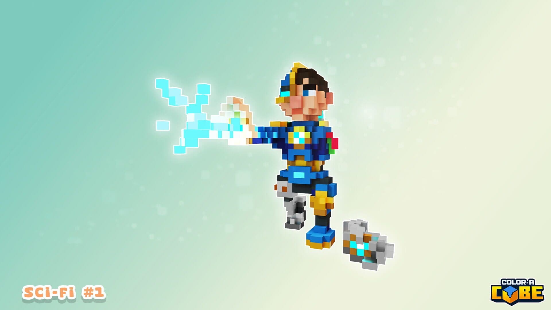 Color-A-Cube: Scifi Pack #1 screenshot 10