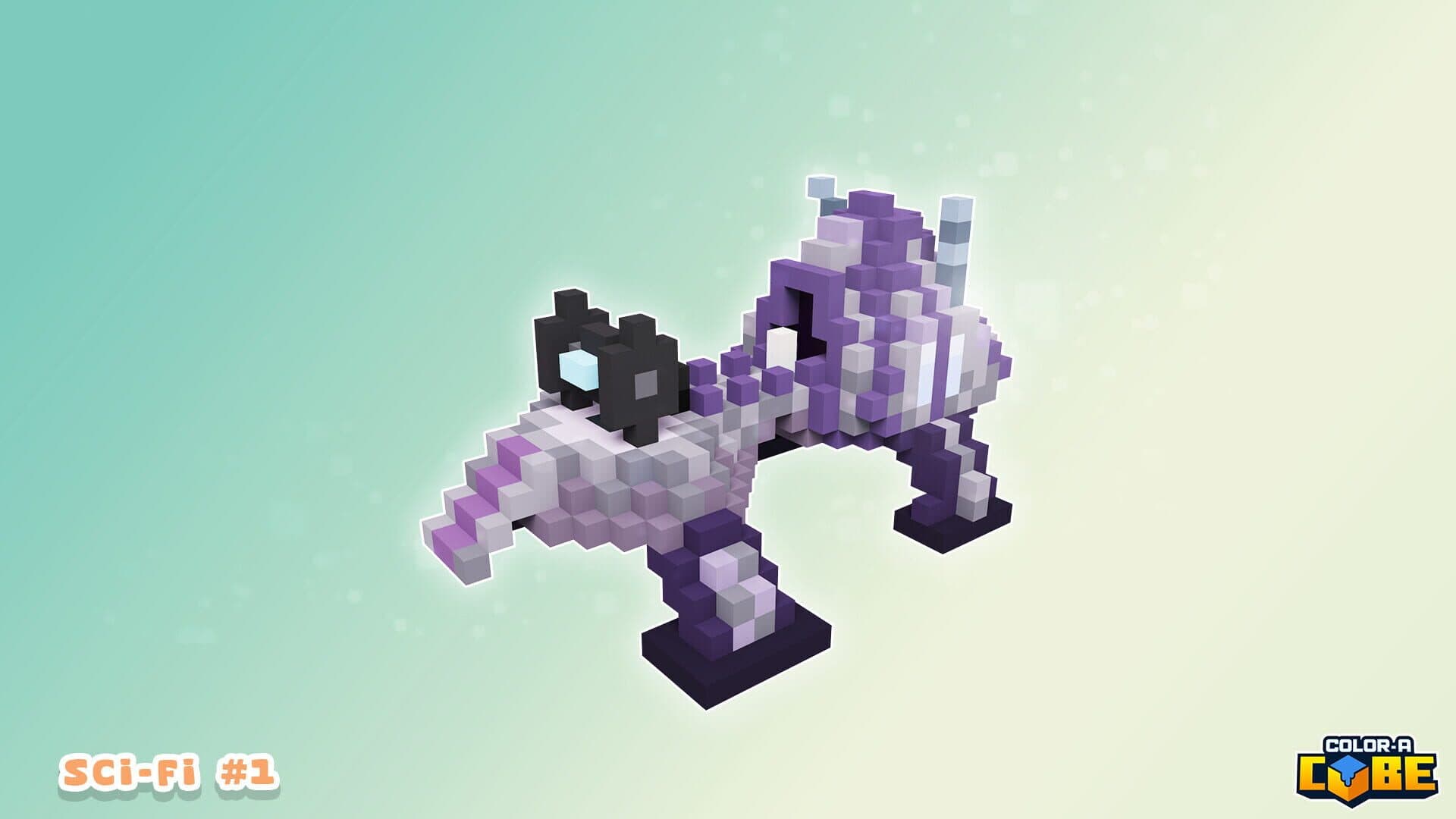 Color-A-Cube: Scifi Pack #1 screenshot 11