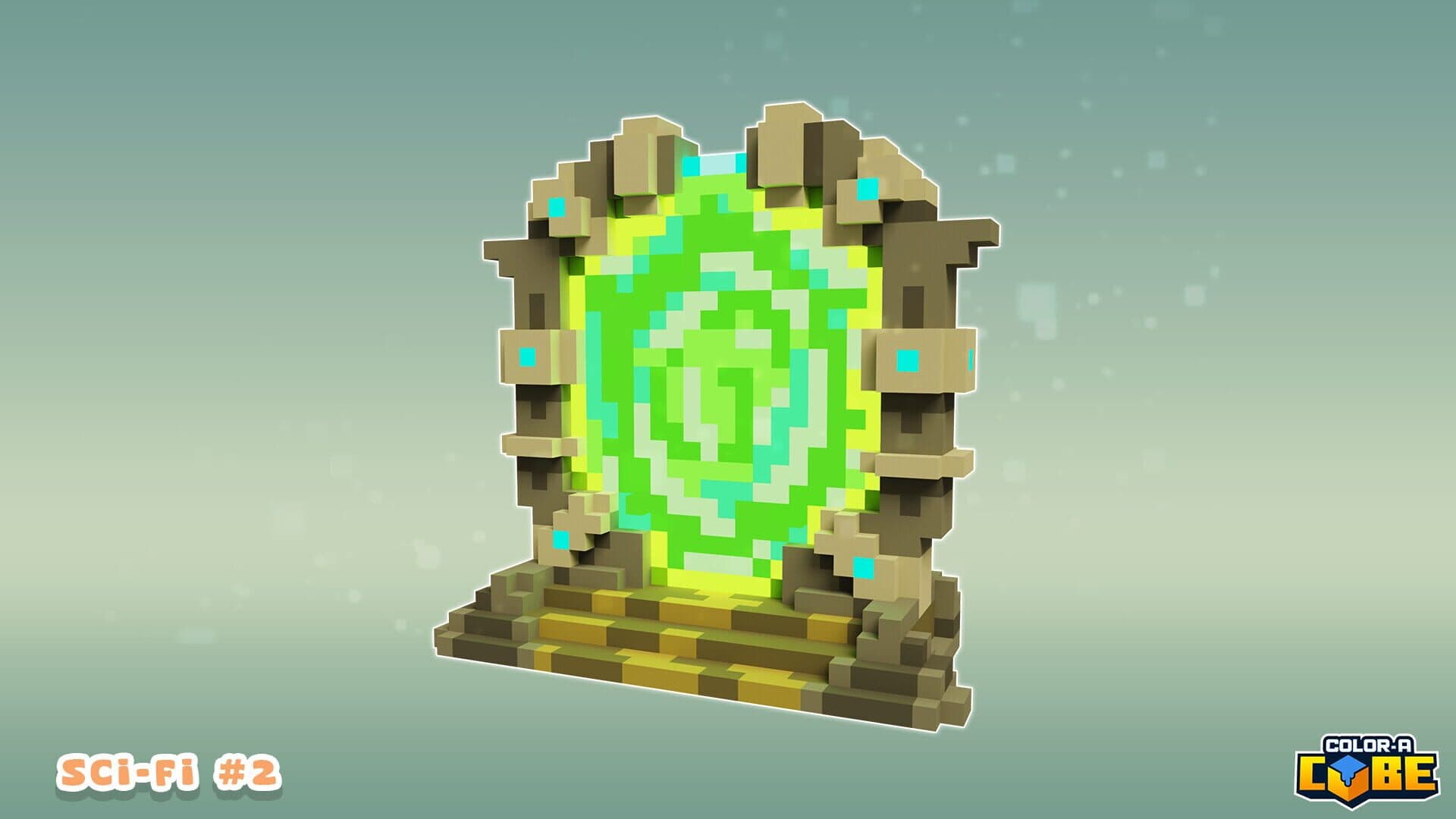 Color-A-Cube: Scifi Pack #2 screenshot 4