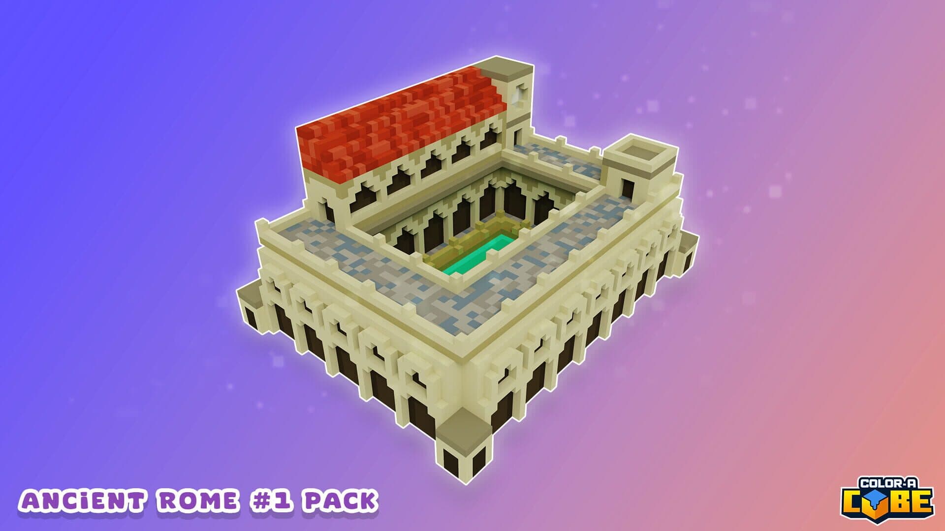 Color-A-Cube: Ancient Rome Pack #1 screenshot 8