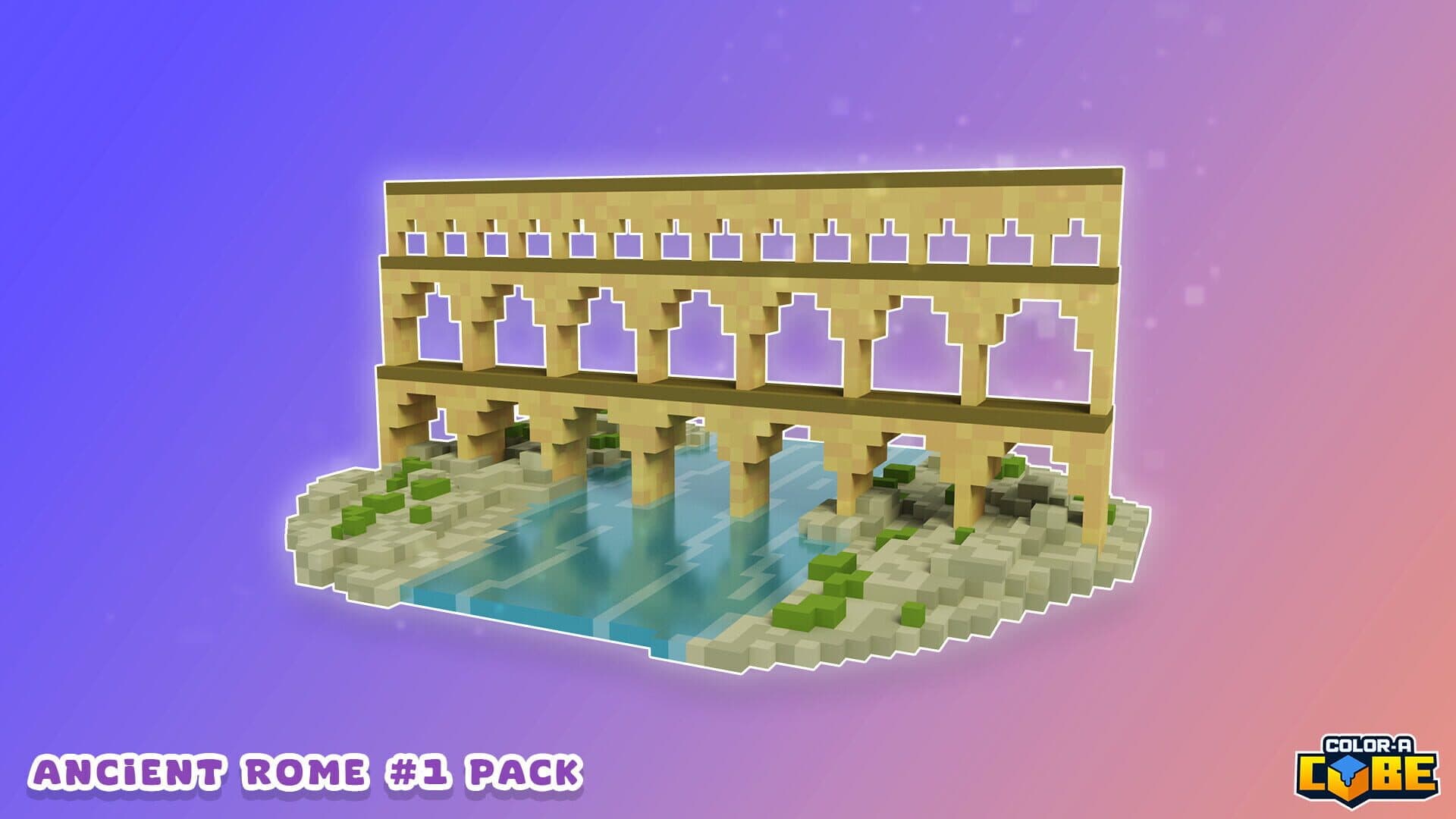 Color-A-Cube: Ancient Rome Pack #1 screenshot 9