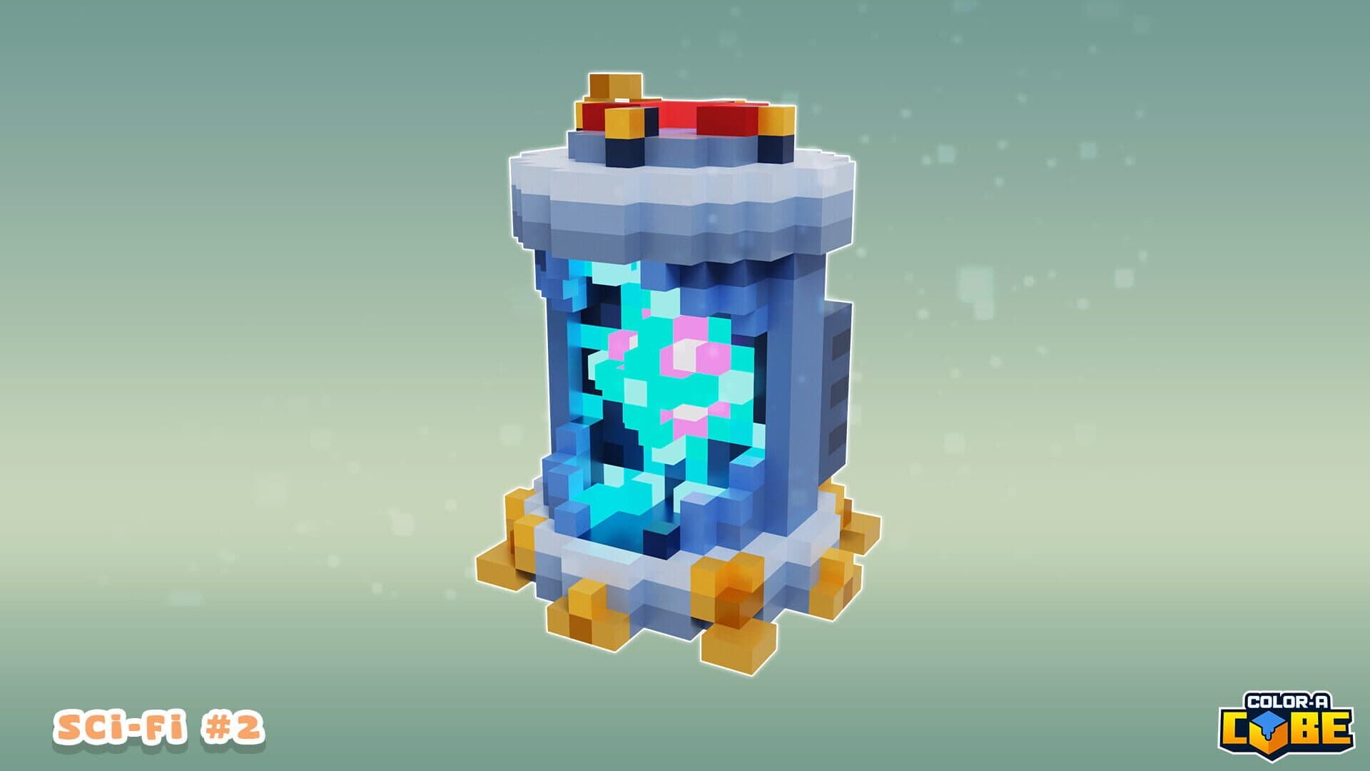 Color-A-Cube: Scifi Pack #2 screenshot 6