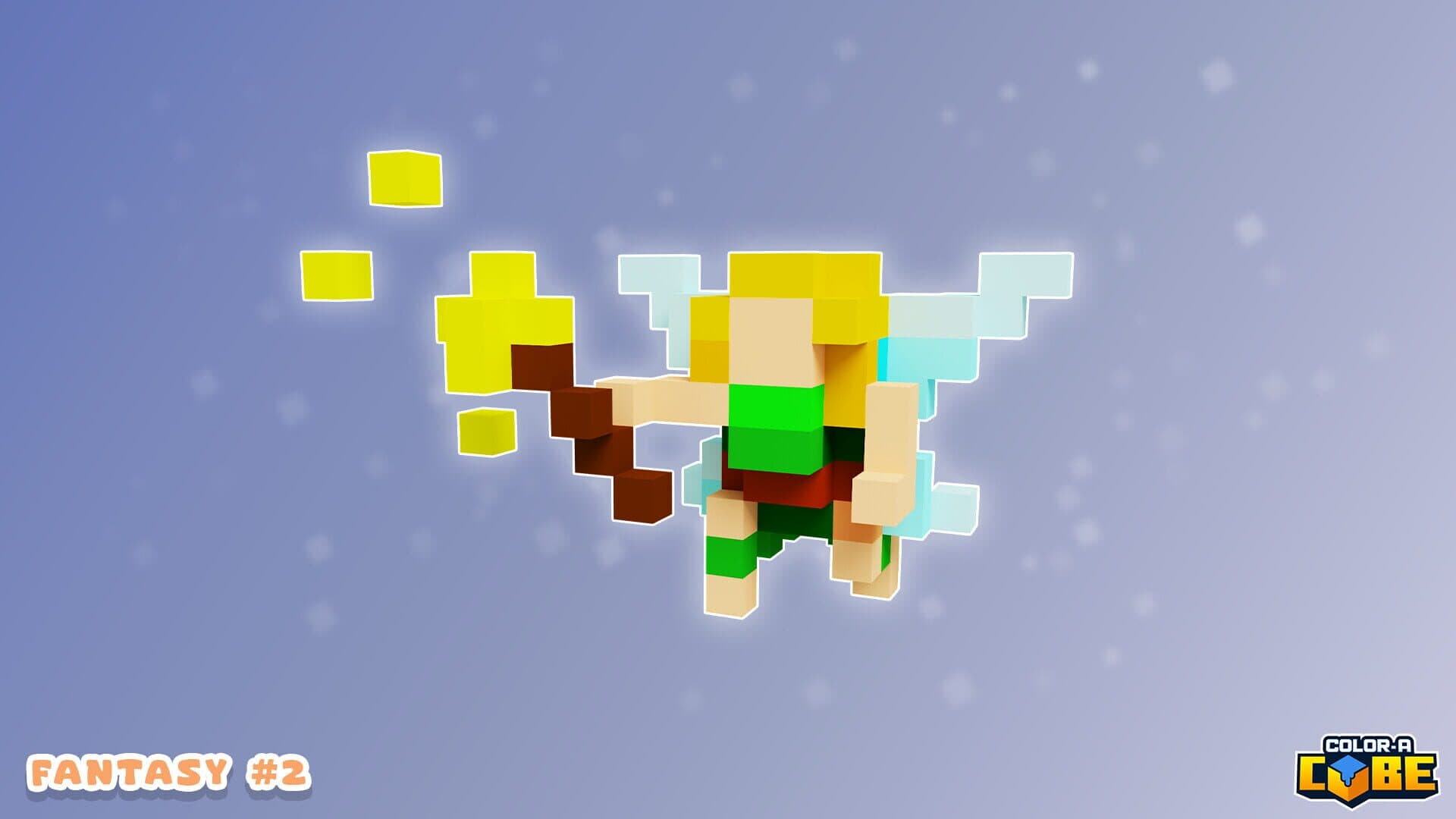 Color-A-Cube: Fantasy Pack #2 screenshot 3