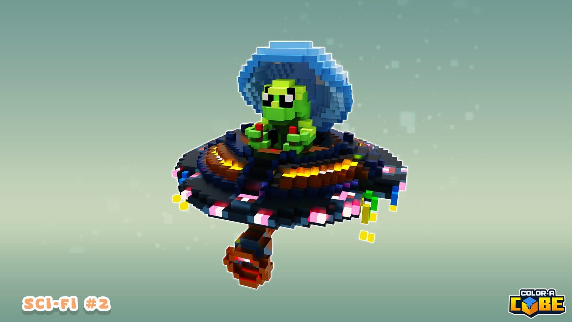 Color-A-Cube: Scifi Pack #2 screenshot 7