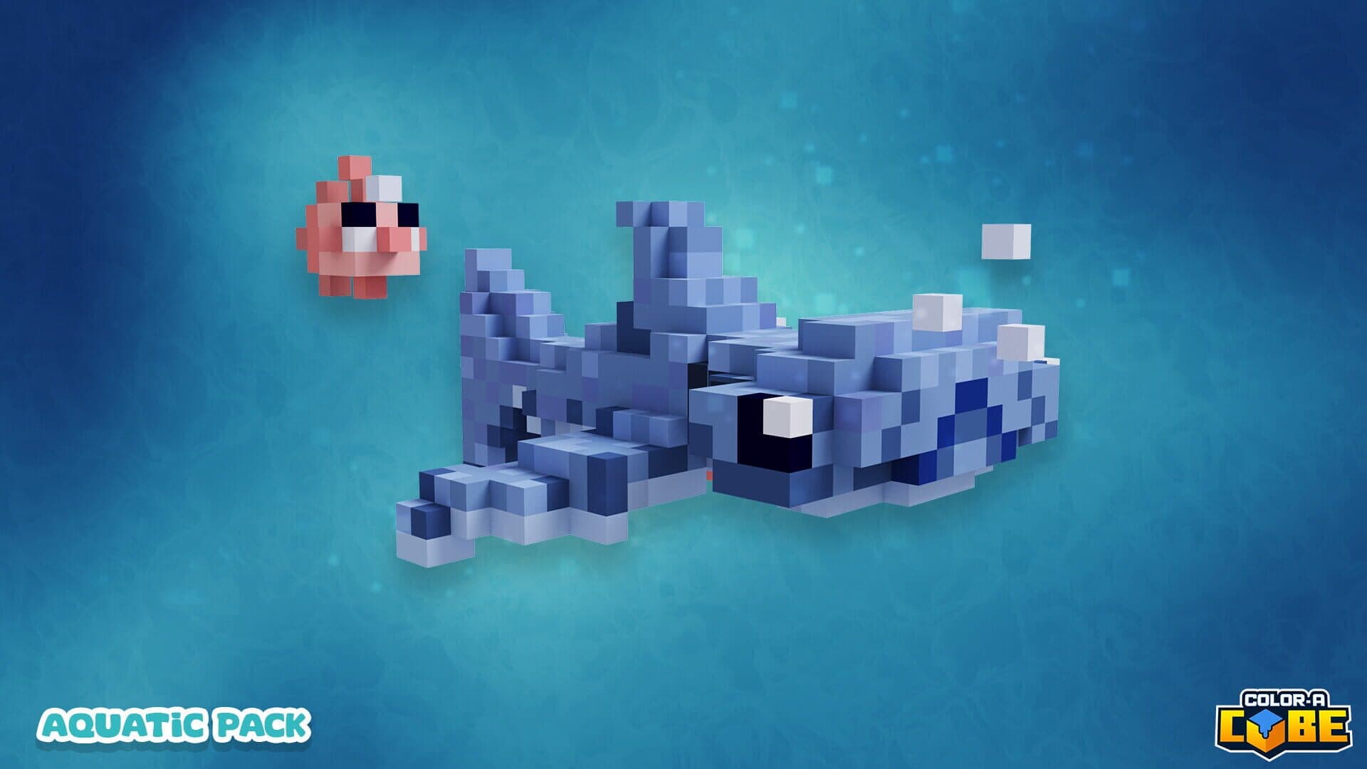 Color-A-Cube: Aquatic Pack #1 screenshot 3