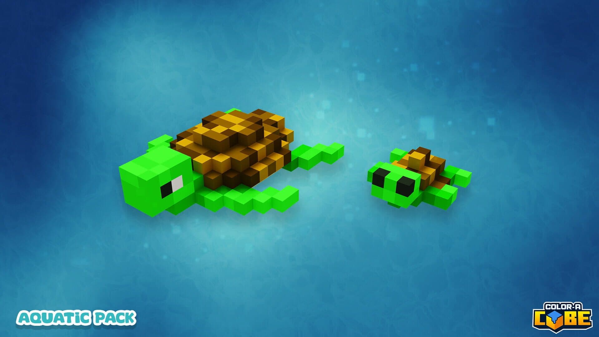 Color-A-Cube: Aquatic Pack #1 screenshot 4