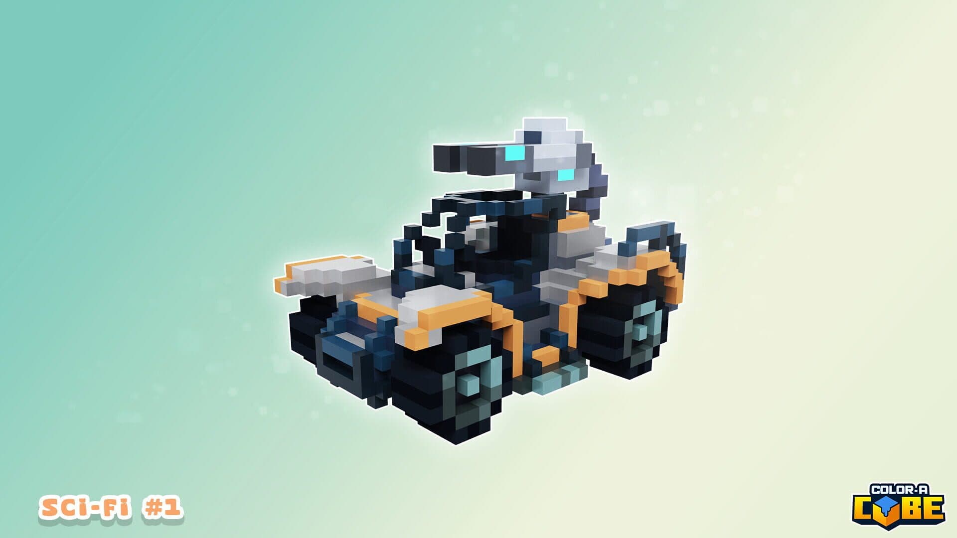 Color-A-Cube: Scifi Pack #1 screenshot 4