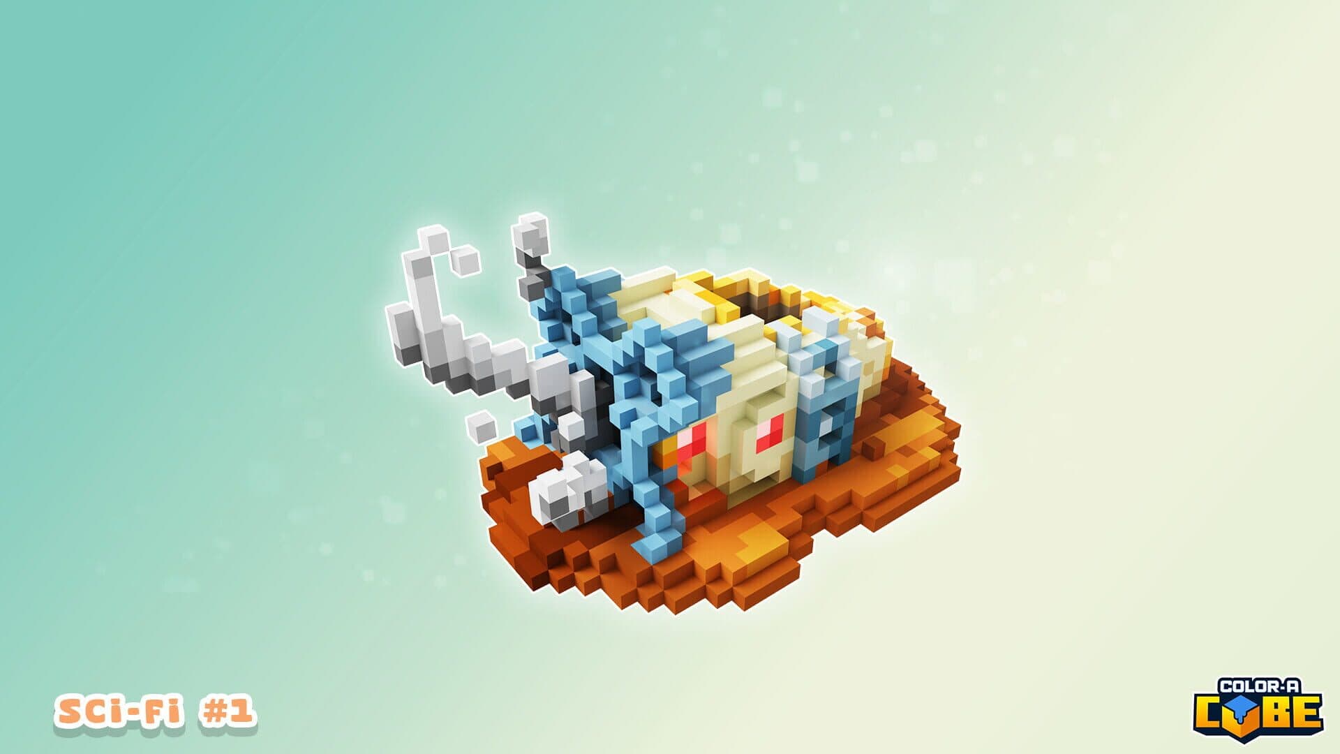 Color-A-Cube: Scifi Pack #1 screenshot 6