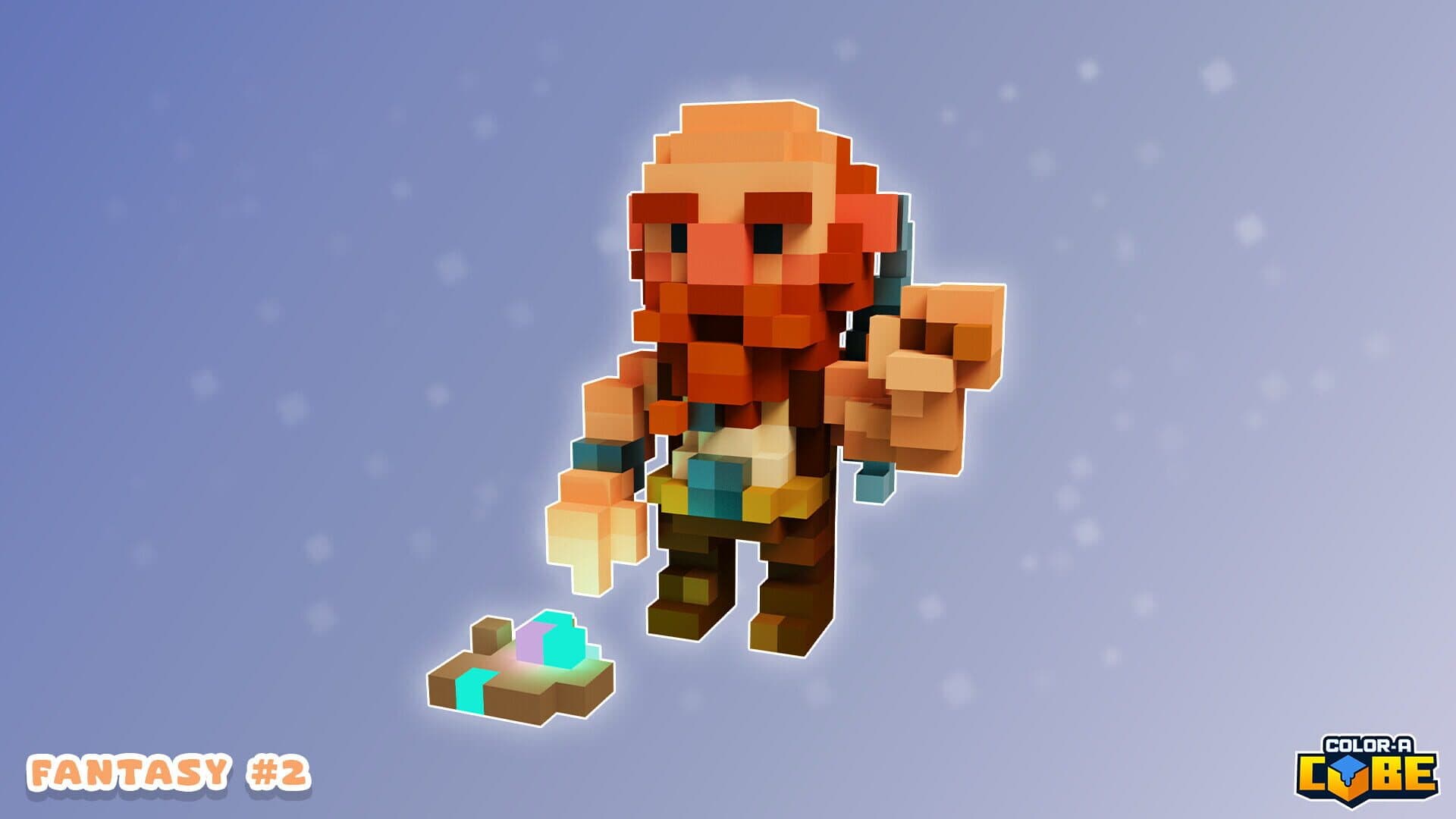 Color-A-Cube: Fantasy Pack #2 screenshot 8