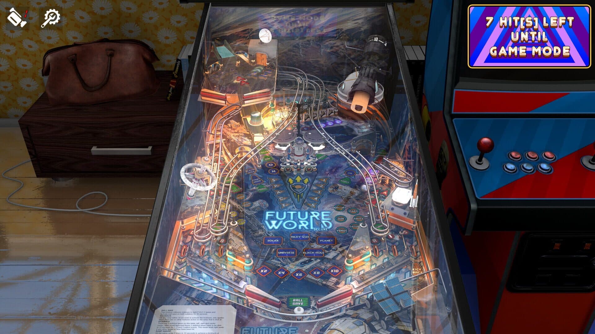 Zaccaria Pinball: Future World Deluxe Pinball Table screenshot 4