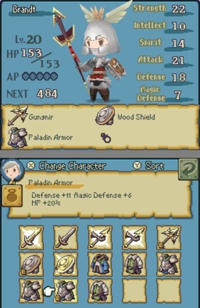 Final Fantasy: The 4 Heroes of Light screenshot 1