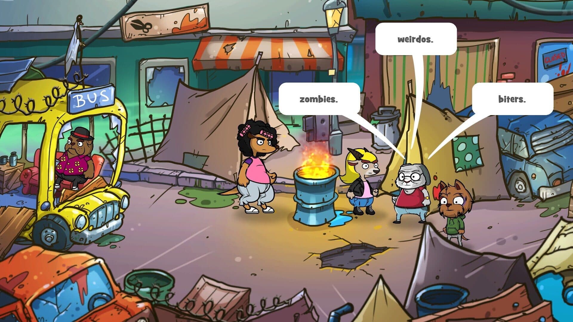 Scheming Through The Zombie Apocalypse: The Beginning screenshot 12