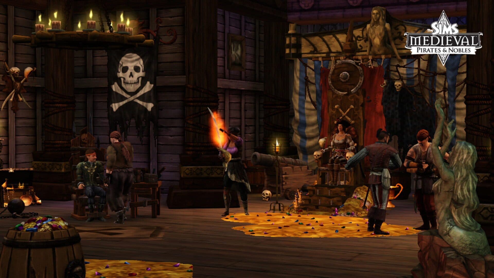 The Sims Medieval: Pirates and Nobles screenshot 1