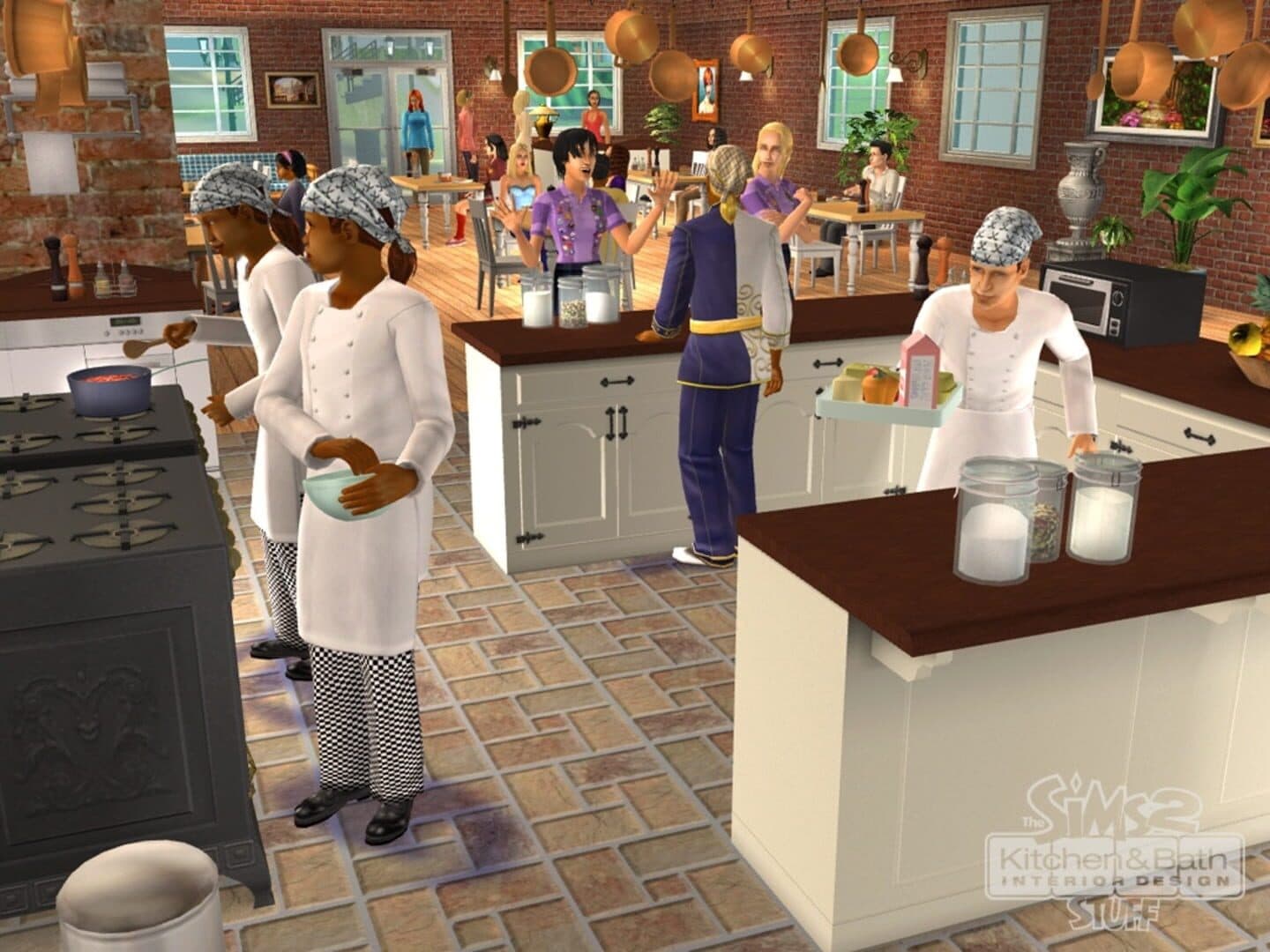 The Sims 2: Kitchen & Bath Interior Design Stuff screenshot 1