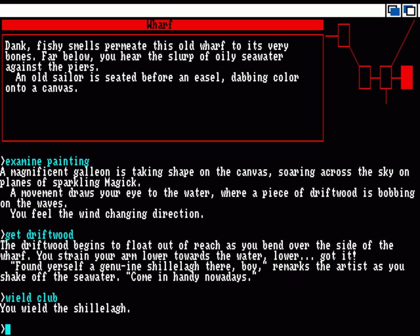 Beyond Zork: The Coconut of Quendor screenshot 1