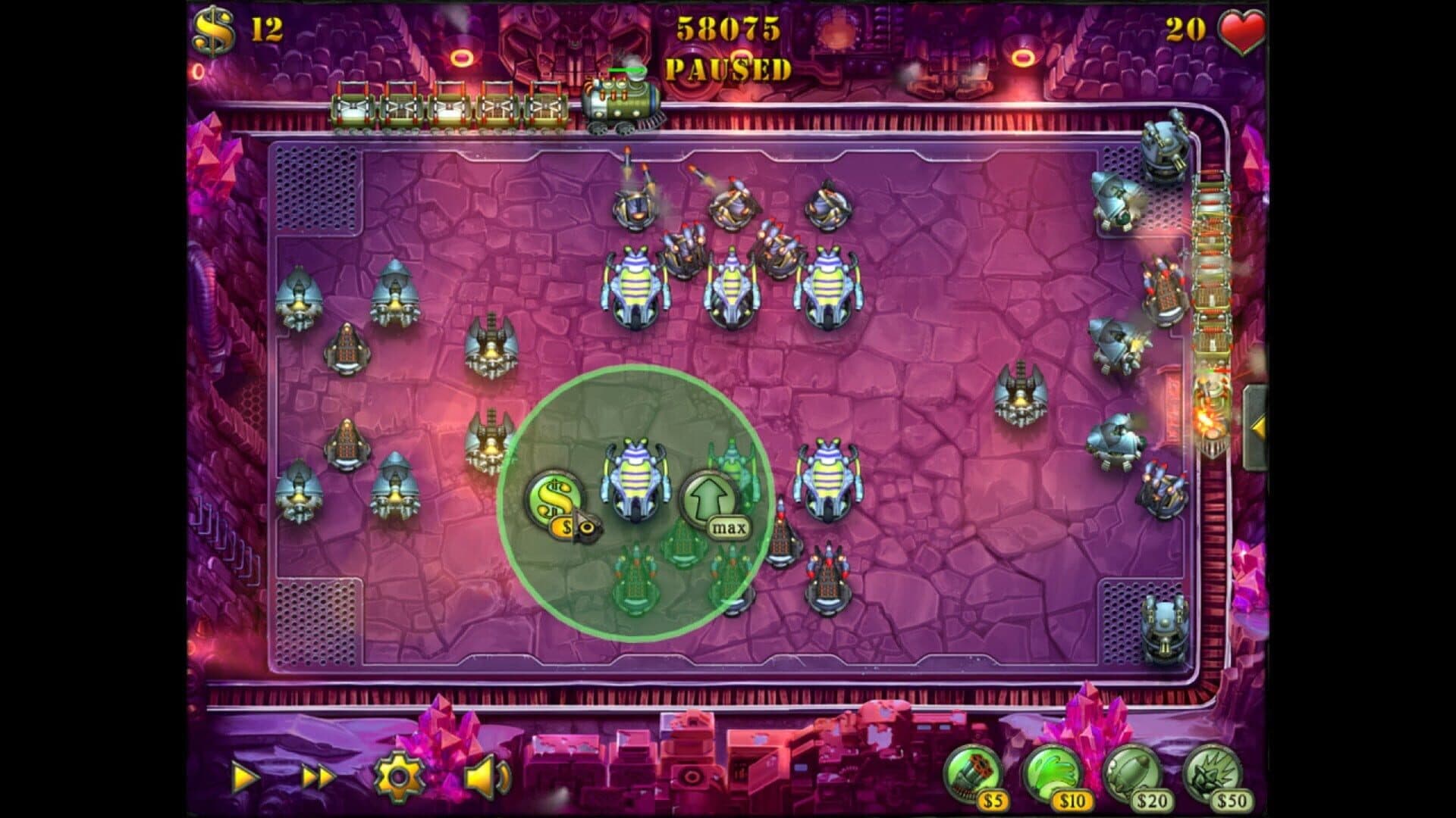 Fieldrunners screenshot 2